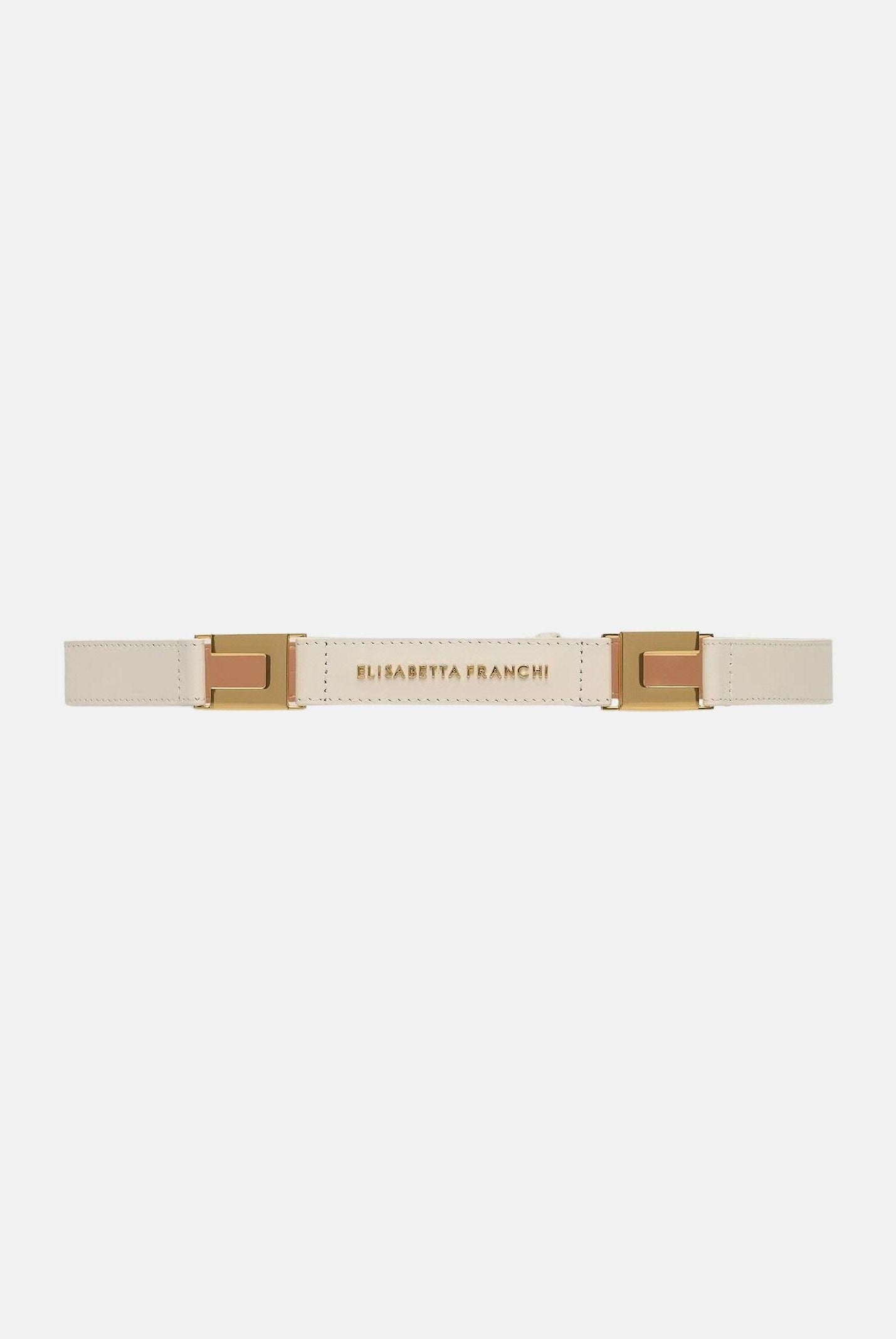 ELISABETTA FRANCHI Cintura burro da donna con logo CT09S61E2 193 ELISABETTA FRANCHI