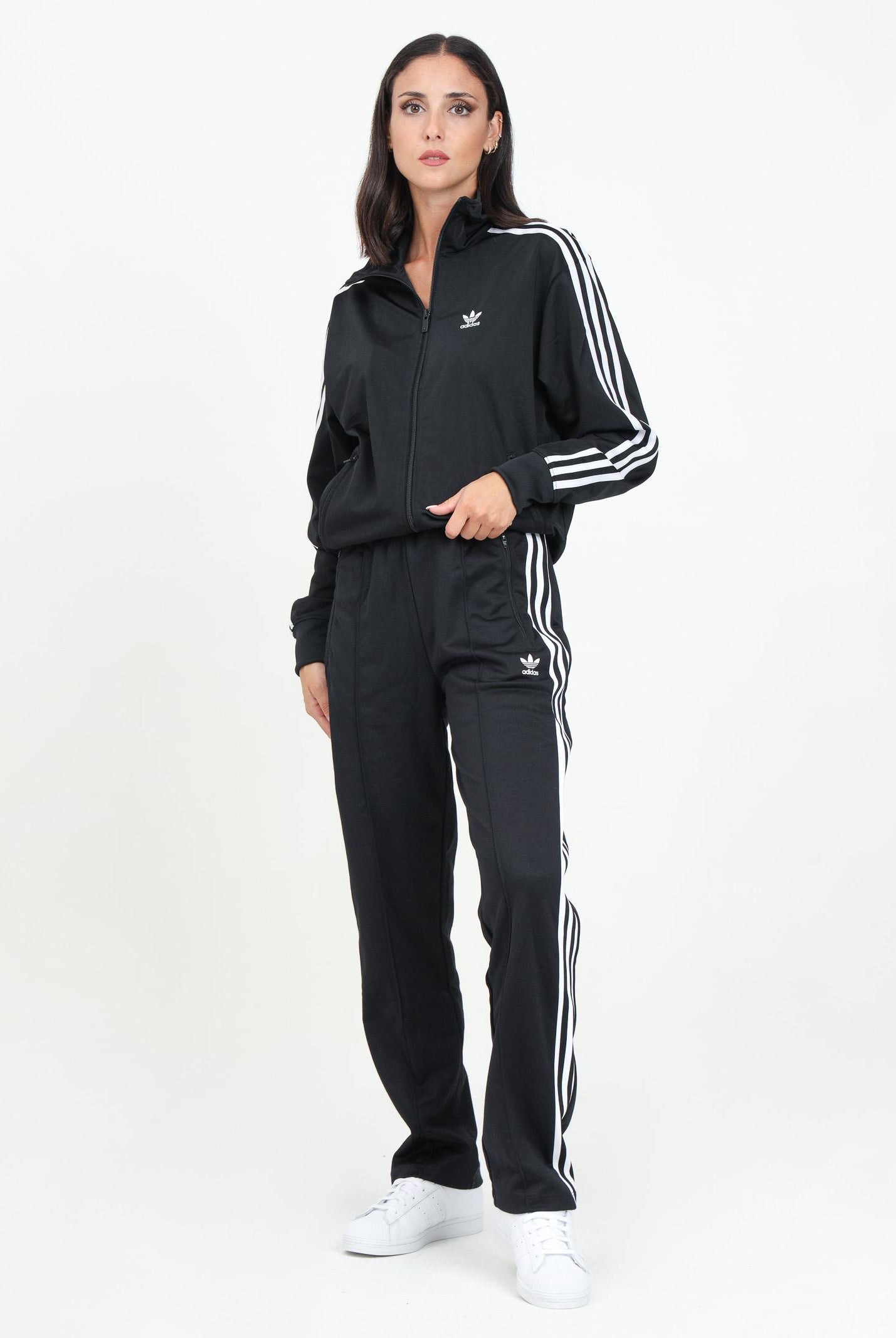 ADIDAS ORIGINALS Pantalone sportivo Beckenbauer nero da donna IW3171 . ADIDAS ORIGINALS