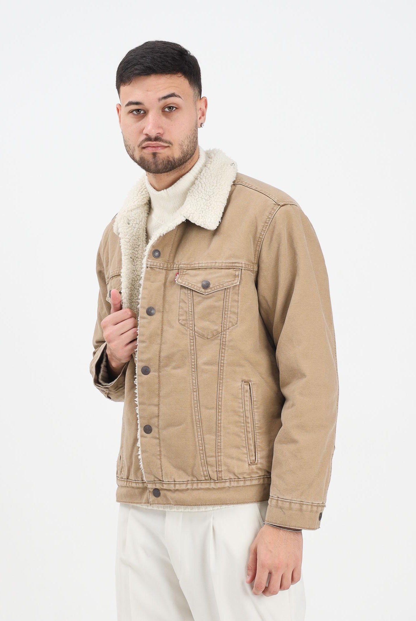 LEVI'S® Montone Type III beige da uomo 16365-0305 . LEVI'S®