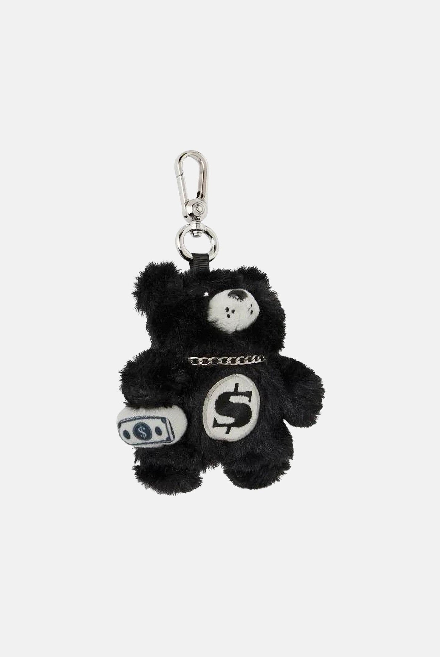 SPRAYGROUND Ciondolo FUR CRAY BLACK BEAR KEYCHAIN nero da donna 910K8353NSZ . SPRAYGROUND
