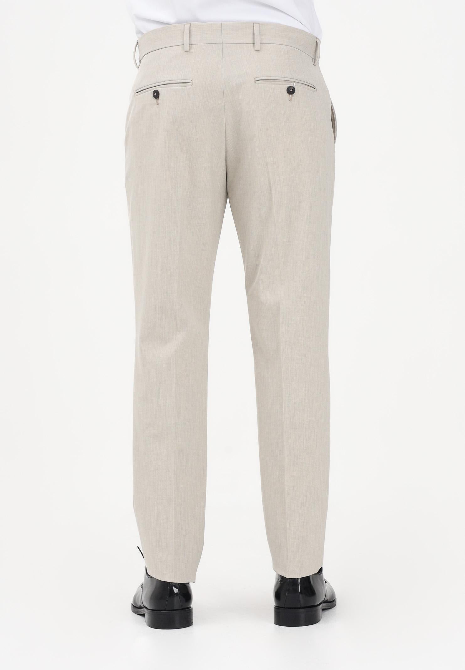 SELECTED HOMME Pantalone elegante beige da uomo 16087825 OA SELECTED HOMME