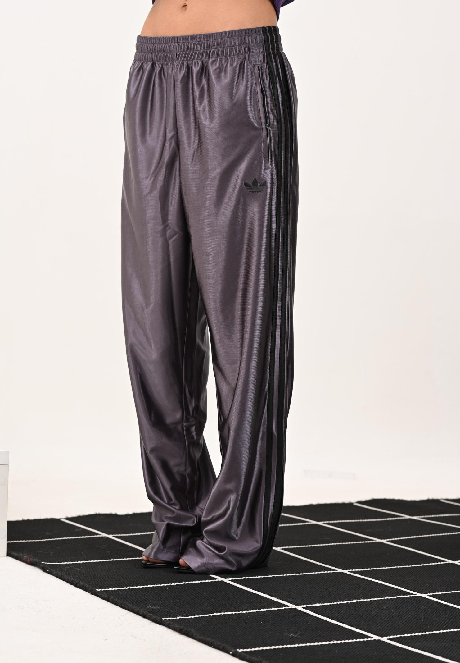 ADIDAS ORIGINALS Pantalone sportivo Firebird Adicolor Metallic grigio da uomo JW5959 . ADIDAS ORIGINALS