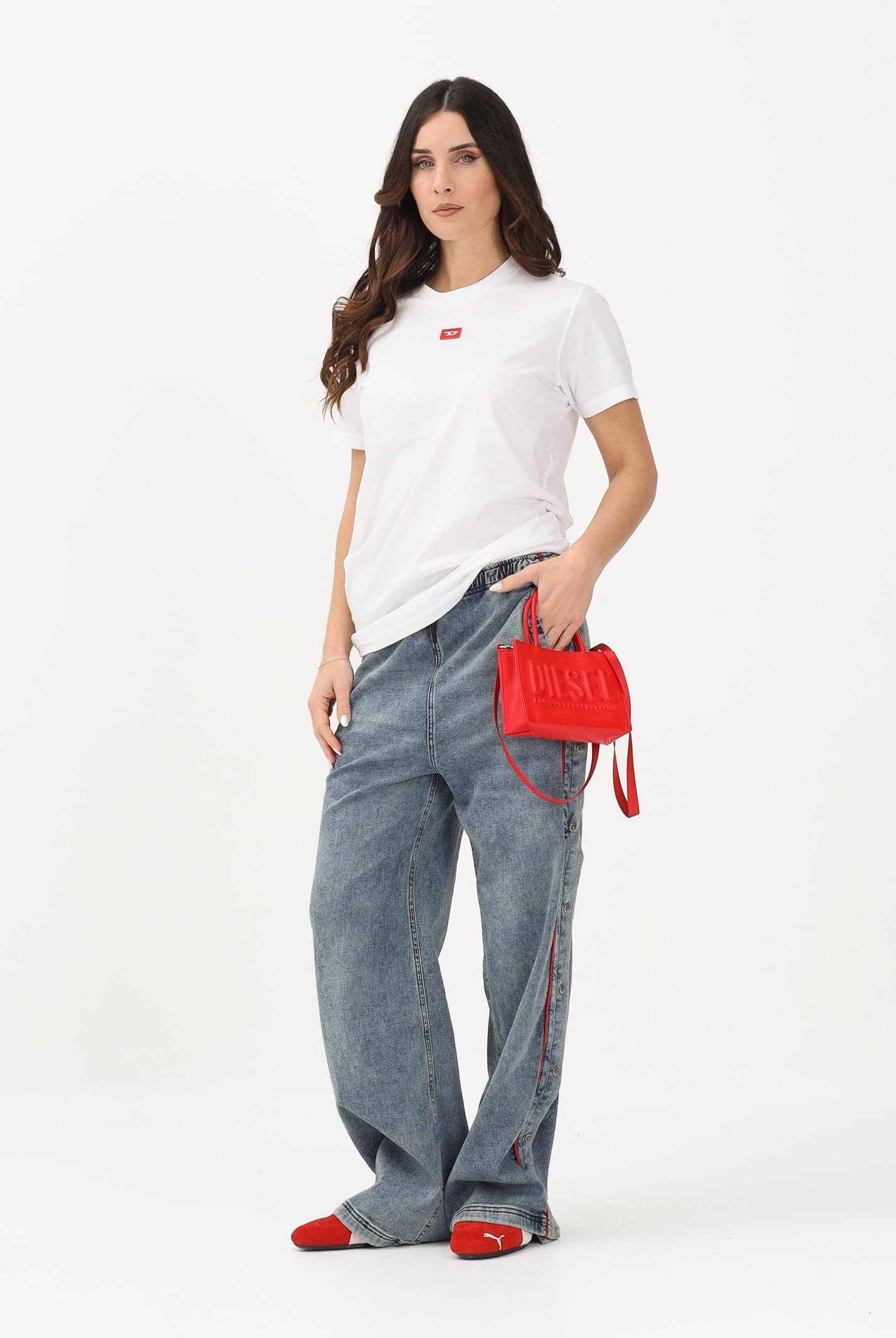 DIESEL Jeans JoggJeans® D-Gory in denim per donna, ragazzi e bambini J02542KXBRS K01 DIESEL