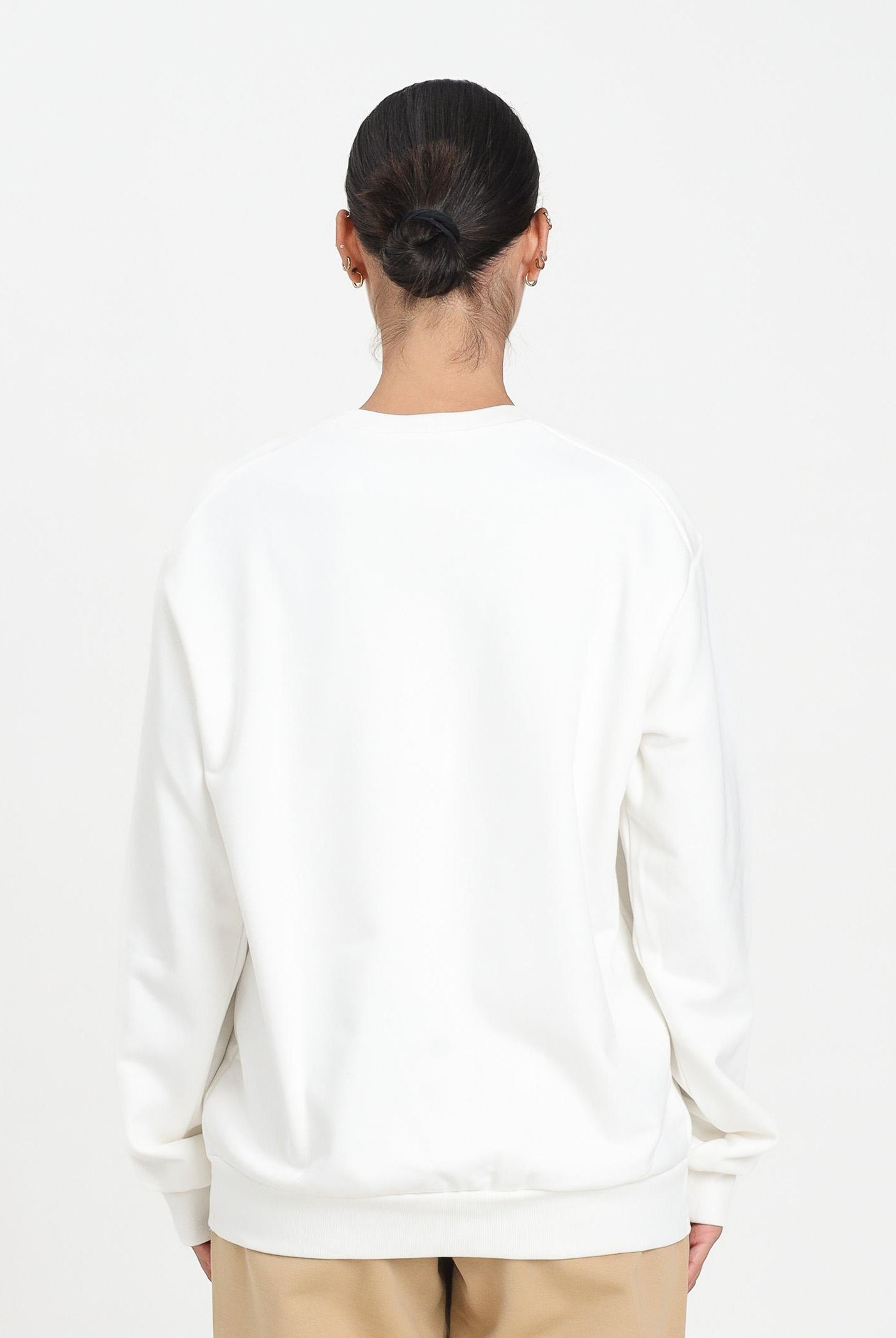 MARNI Felpa girocollo bianca per donna, ragazzi e bambini con grafica Jungle M01573M00V0 0M114 MARNI