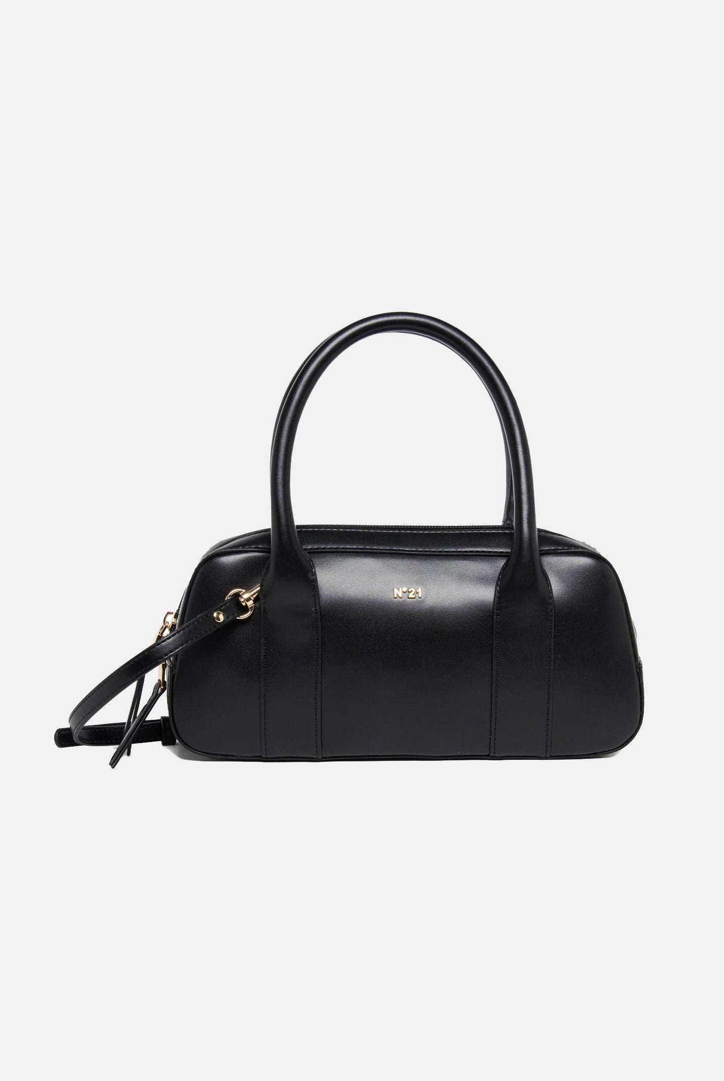 N21 Borsa a spalla nera da donna con forma strutturata N210D1N0246 0N900 N21