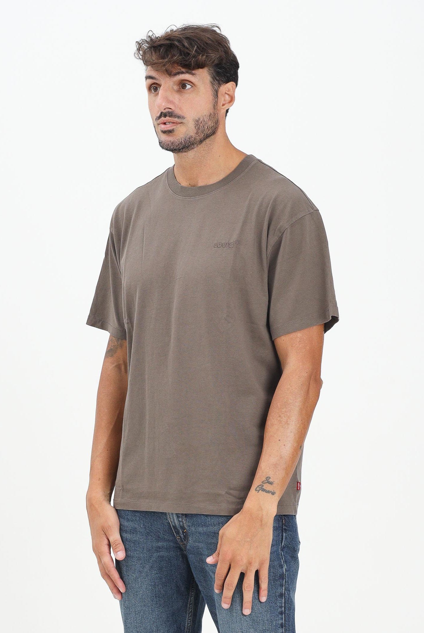 LEVI'S® T-shirt a manica corta Levi's® Red tab™ Vintage marrone da uomo A0637-0175 . LEVI'S®