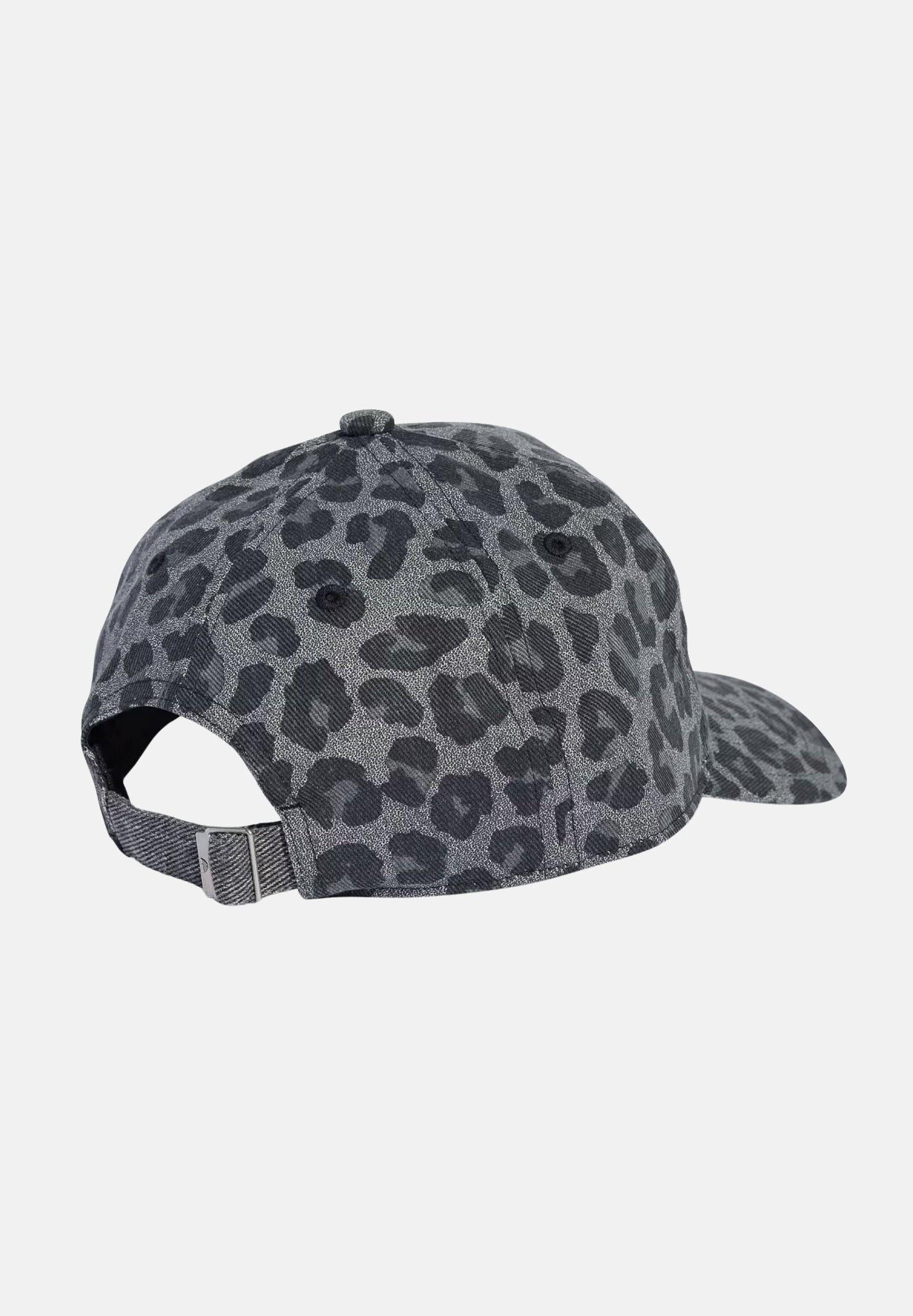 ADIDAS ORIGINALS Cappello con visiera Leopard Baseball in denim grigio per uomo e donna JW8035 . ADIDAS ORIGINALS