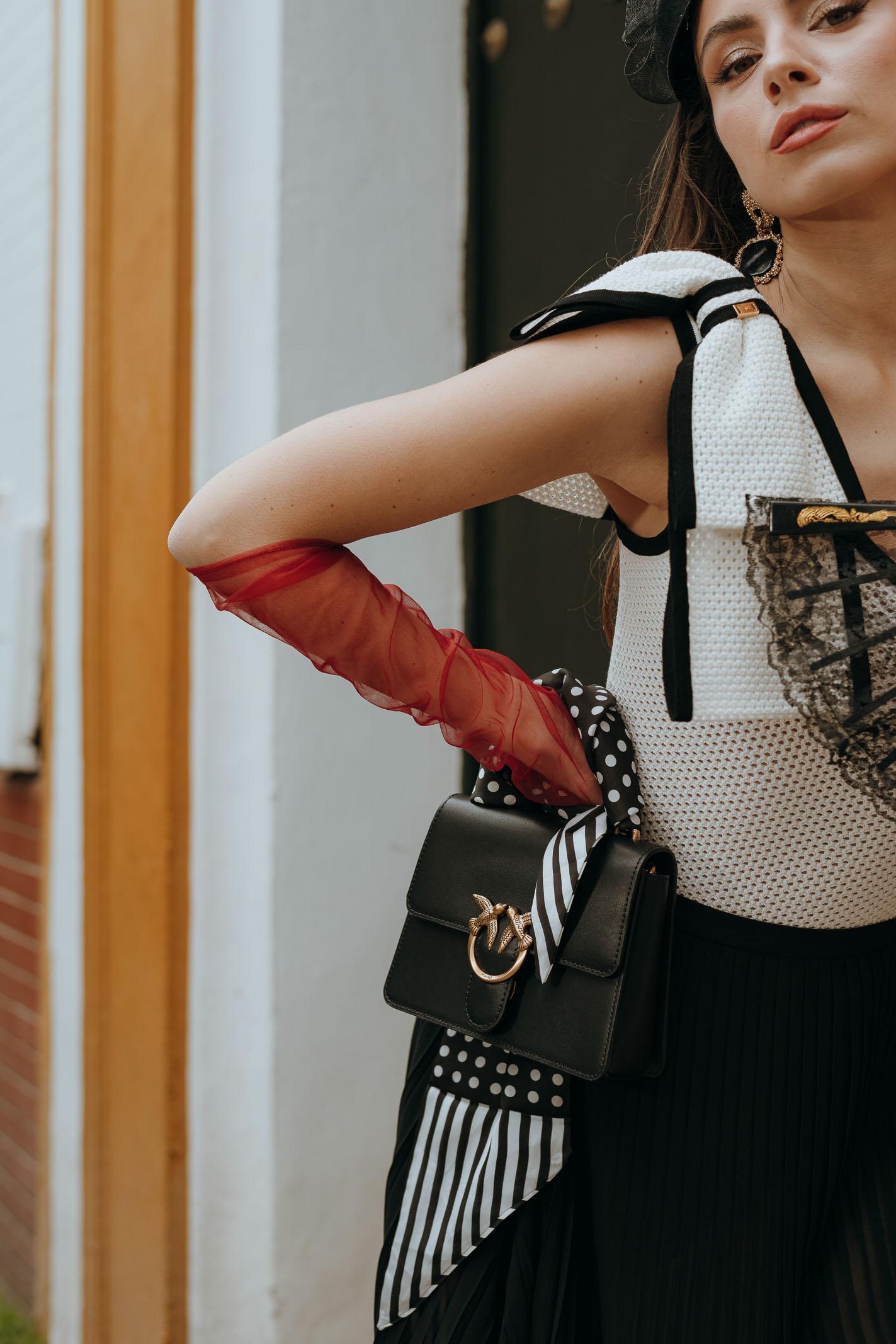 PINKO Borsa a mano Mini Love Bag One Top Handle Light nera da donna 100071A0F1 Z99Q PINKO