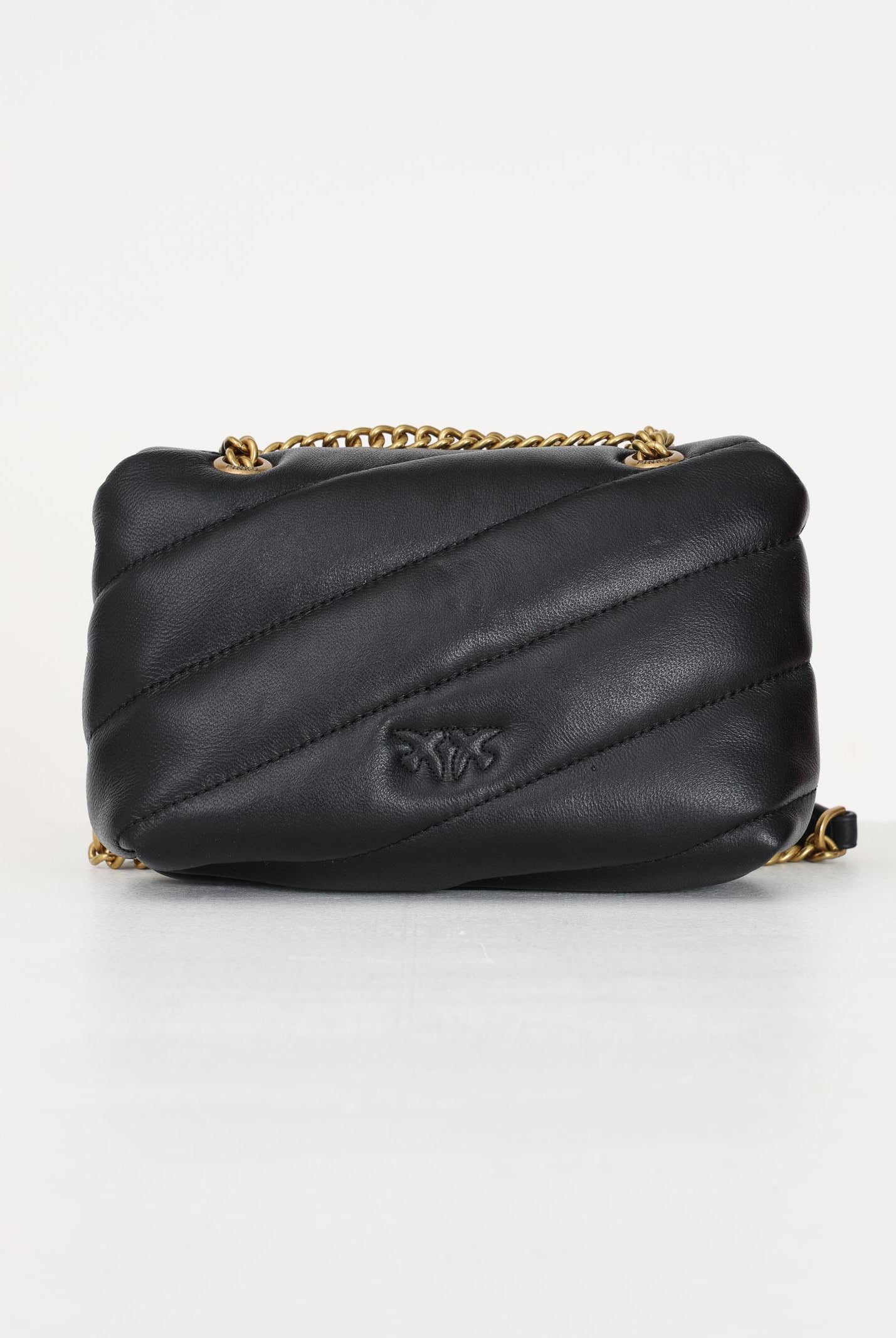 PINKO Borsa a tracolla Baby Love Bag Puff da donna in morbida nappa nera 100040A0F2 Z99Q PINKO