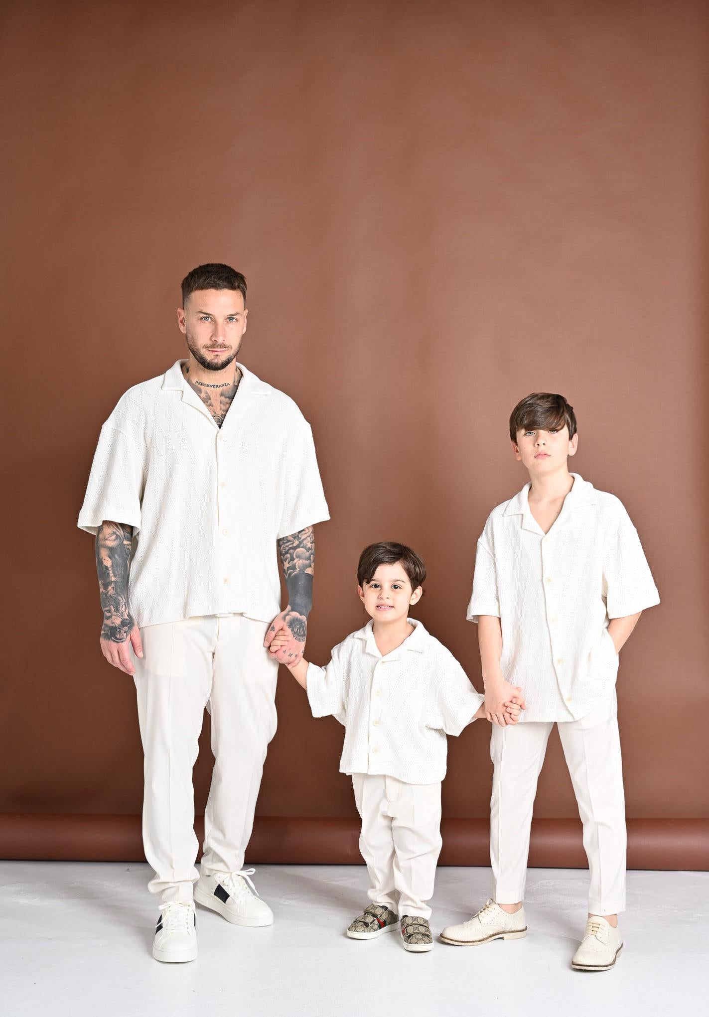 I'M BRIAN Pantalone panna da bambino PA3265J PA I'M BRIAN