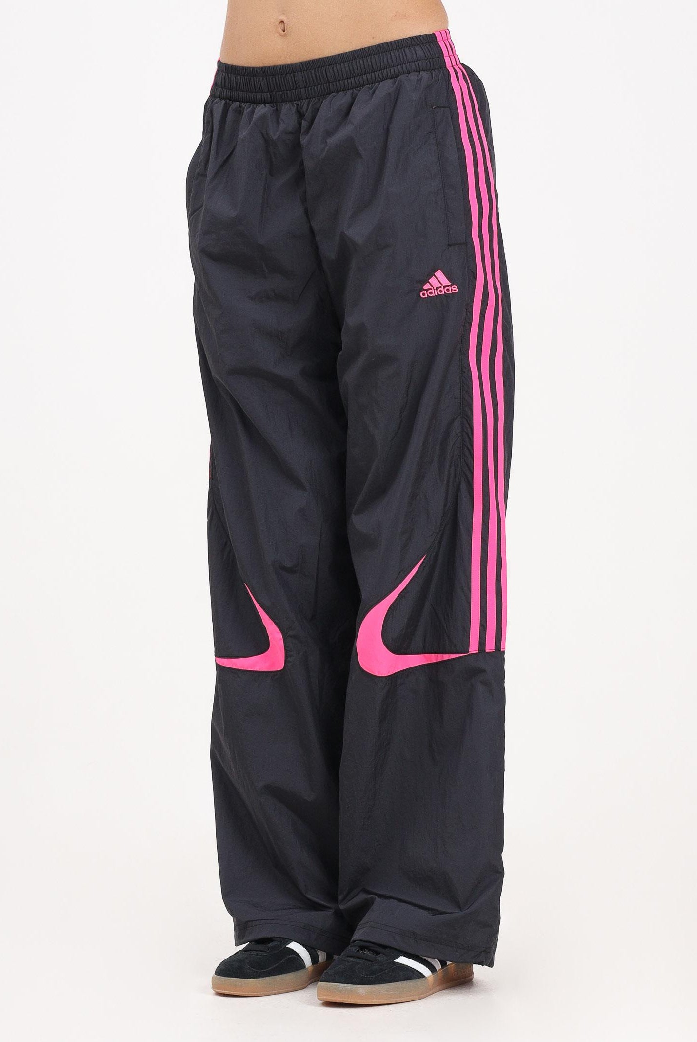 ADIDAS ORIGINALS Pantalone sportivo Teamgeist Adicolor Oversized nero da donna JZ8261 ADIDAS ORIGINALS