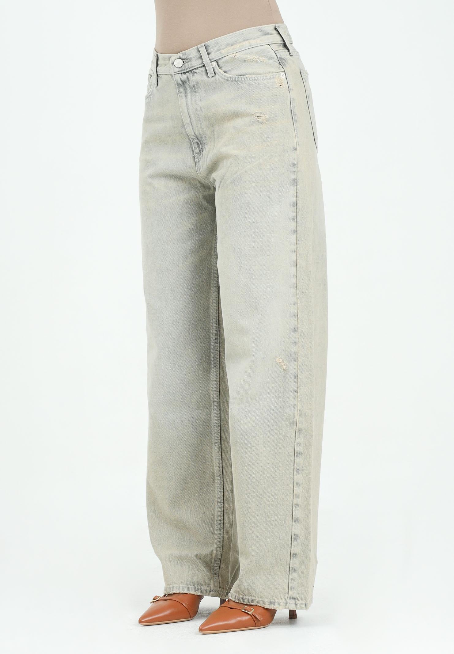 VICOLO Jeans Xenobia in denim vintage da donna DF5053 VU VICOLO