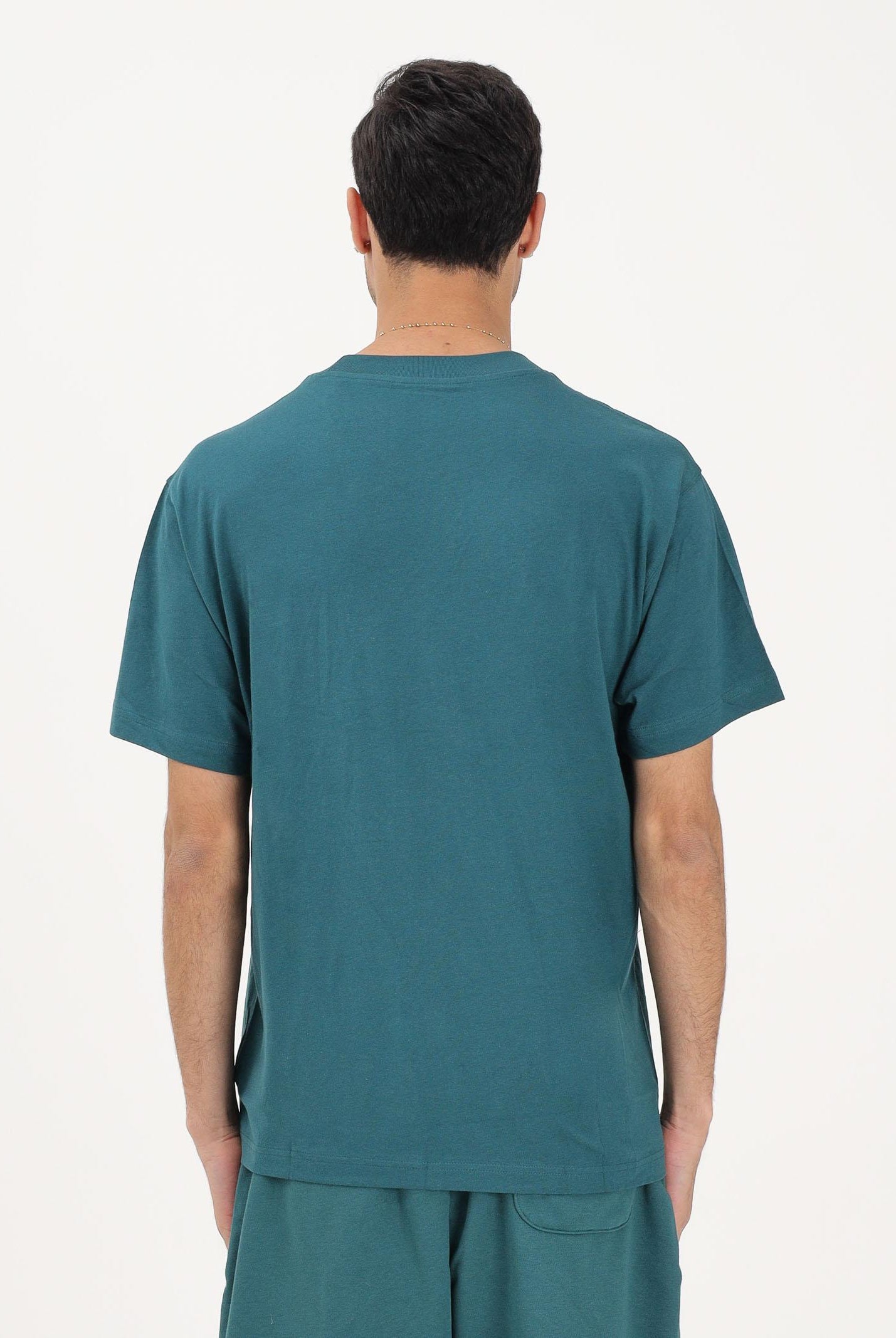 NEW BALANCE T-shirt a manica corta Sport Essentials petrolio per uomo e donna MT41509AAV . NEW BALANCE