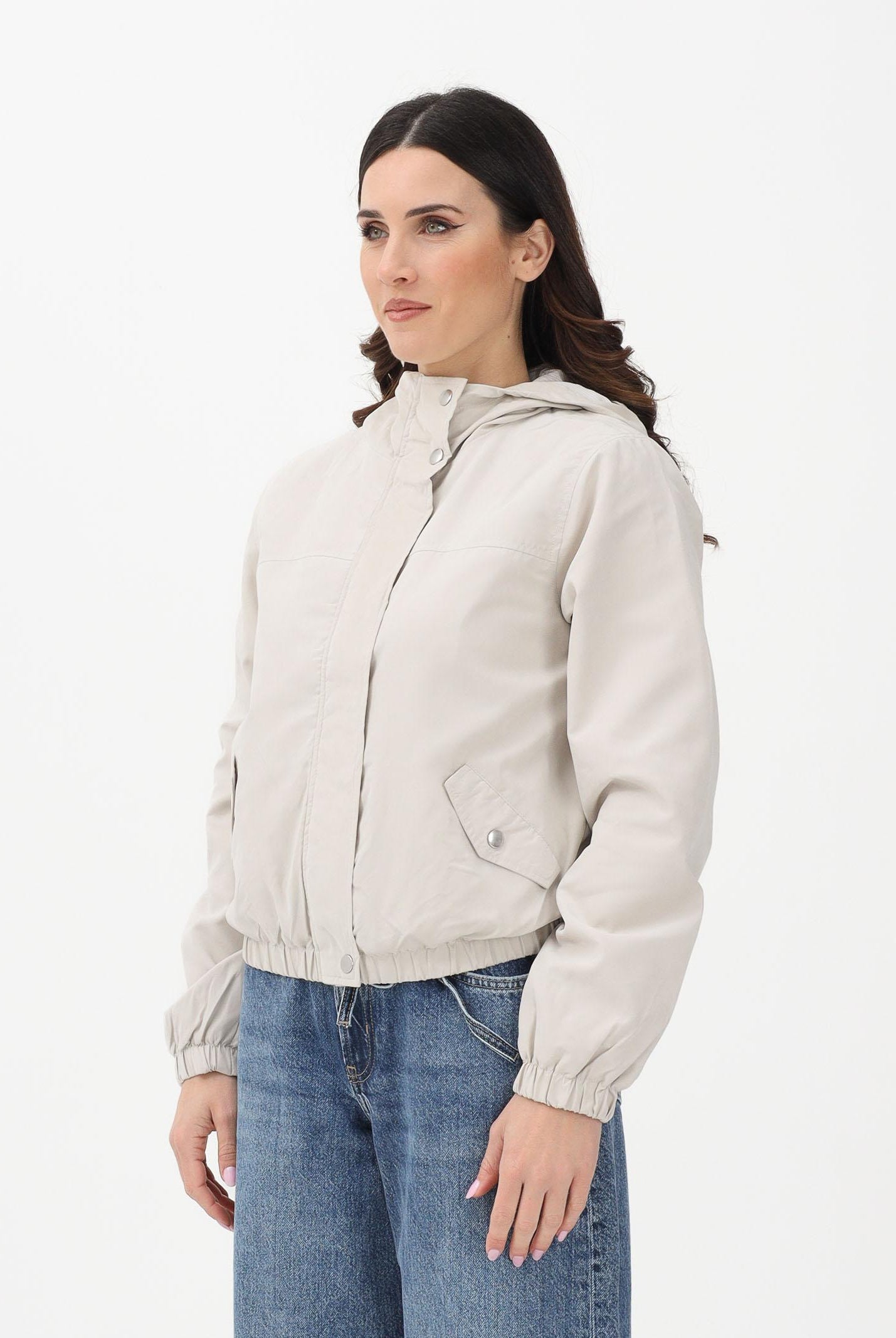 JDY Giacca a vento beige da donna 15236012 MOWI JDY