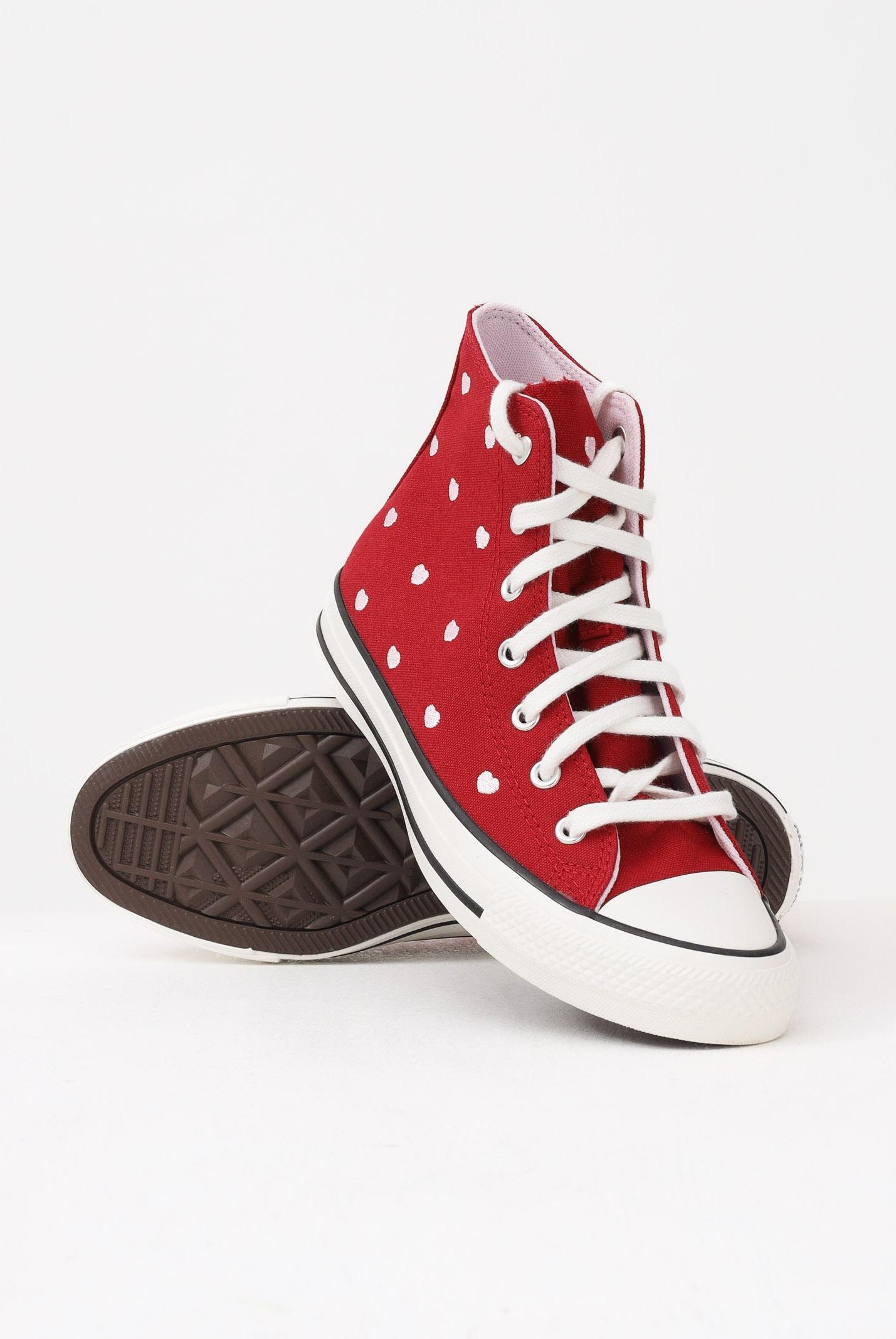 CONVERSE Sneakers Chuck Taylor All Star Valentine's Day bordeaux da donna A19065C . CONVERSE