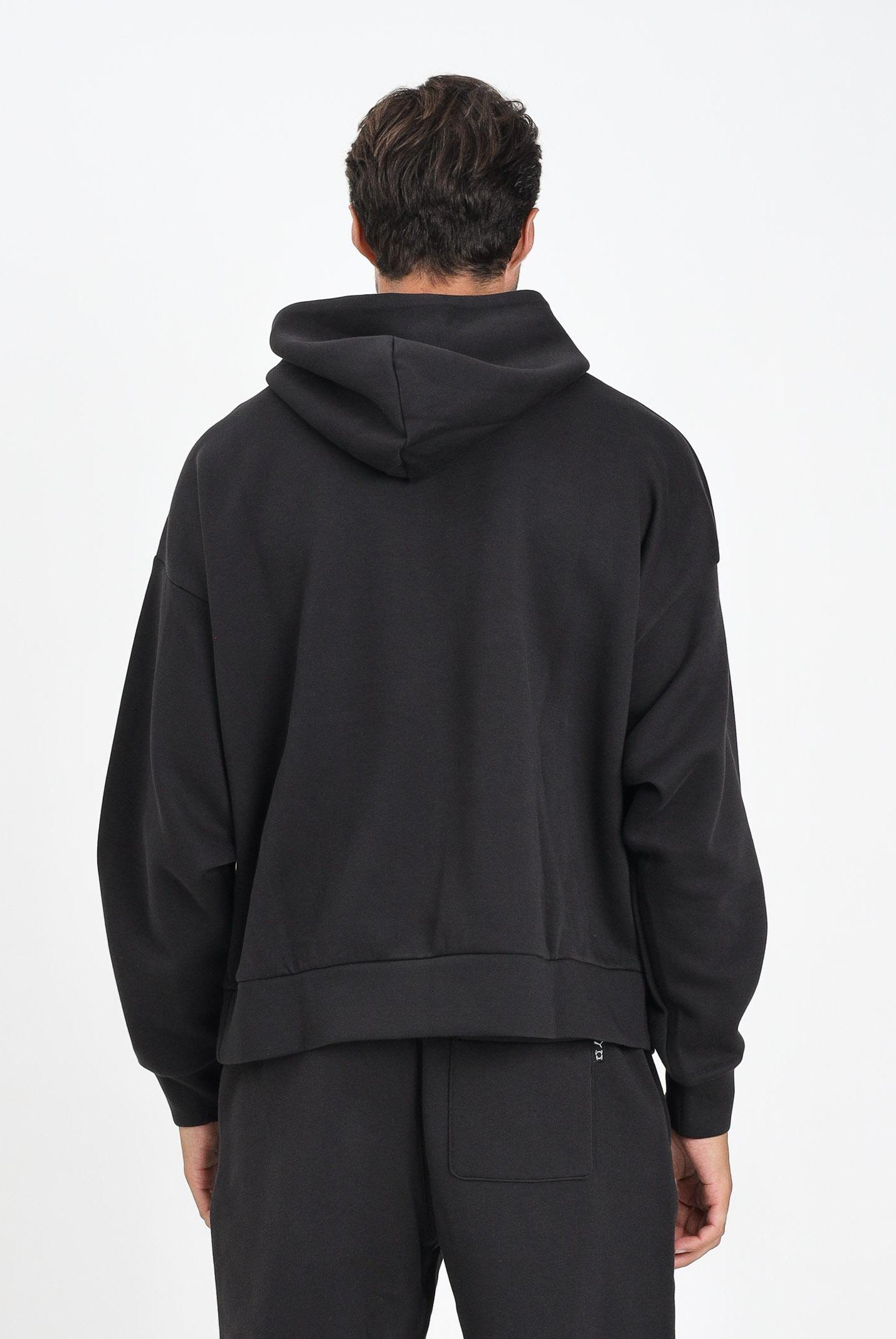 PUMA Felpa con cappuccio WARDROBE ESS nera da uomo 632065 01 PUMA