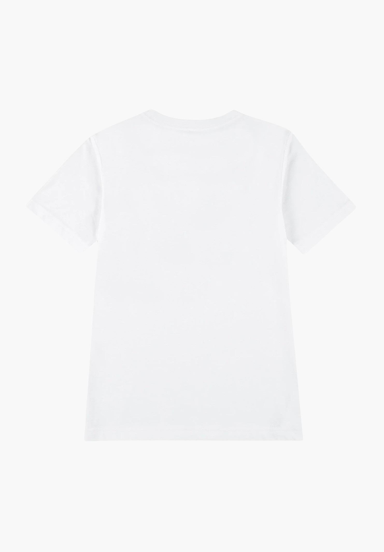 JORDAN T-shirt a manica corta bianca per bambino e bambina con stampa logo 95D728 001 JORDAN