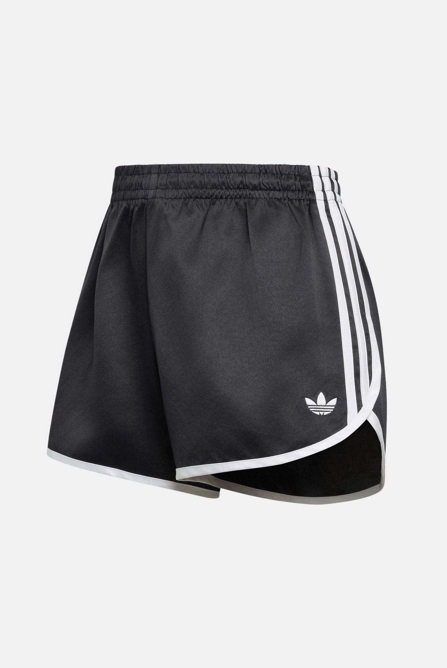 ADIDAS ORIGINALS Short Satin 3S Sprinter Short nero da donna KR4226 . ADIDAS ORIGINALS