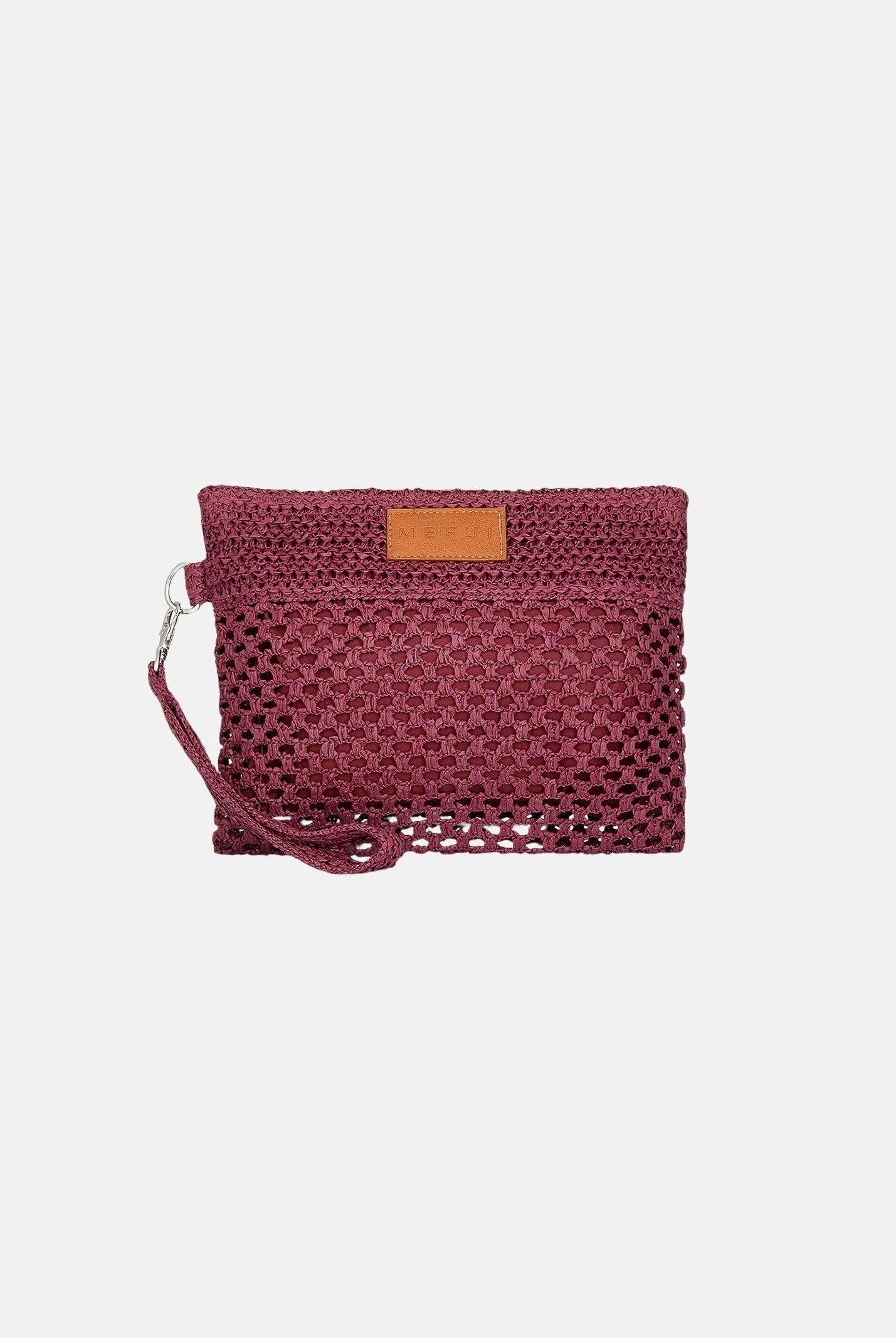 ME FUI Pochette color prugna da donna MA26-SW0055PL . ME FUI
