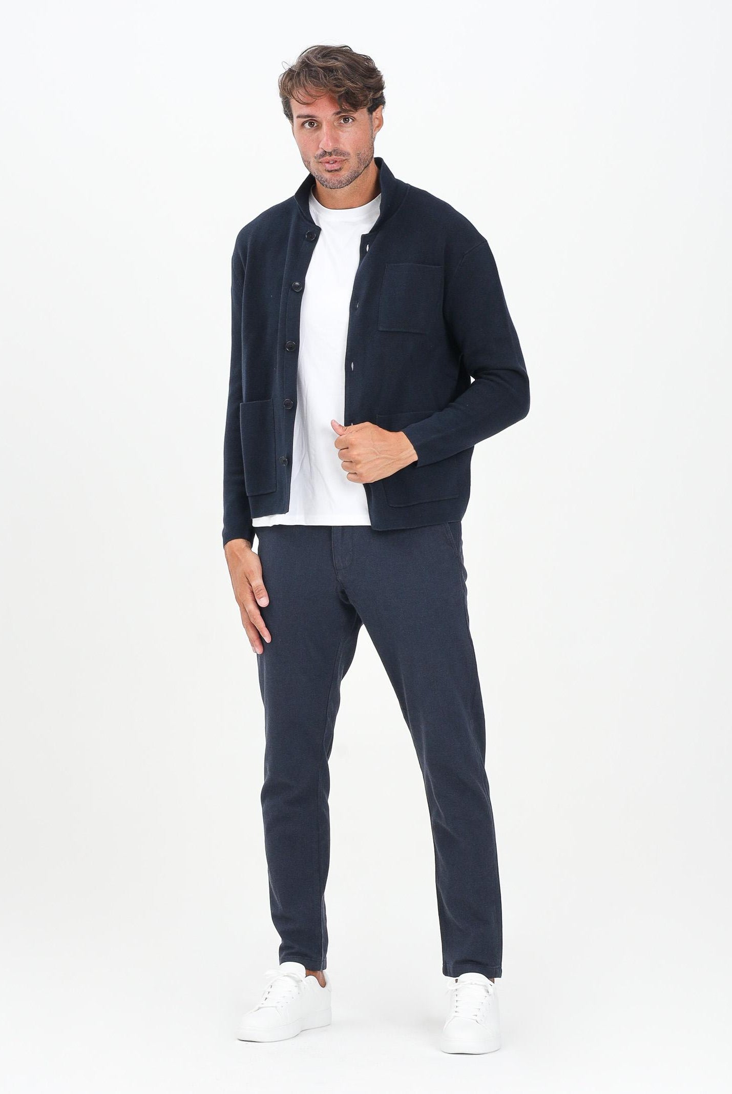 SELECTED HOMME Pantalone chino blu da uomo 16091554 DarkSapphire SELECTED HOMME