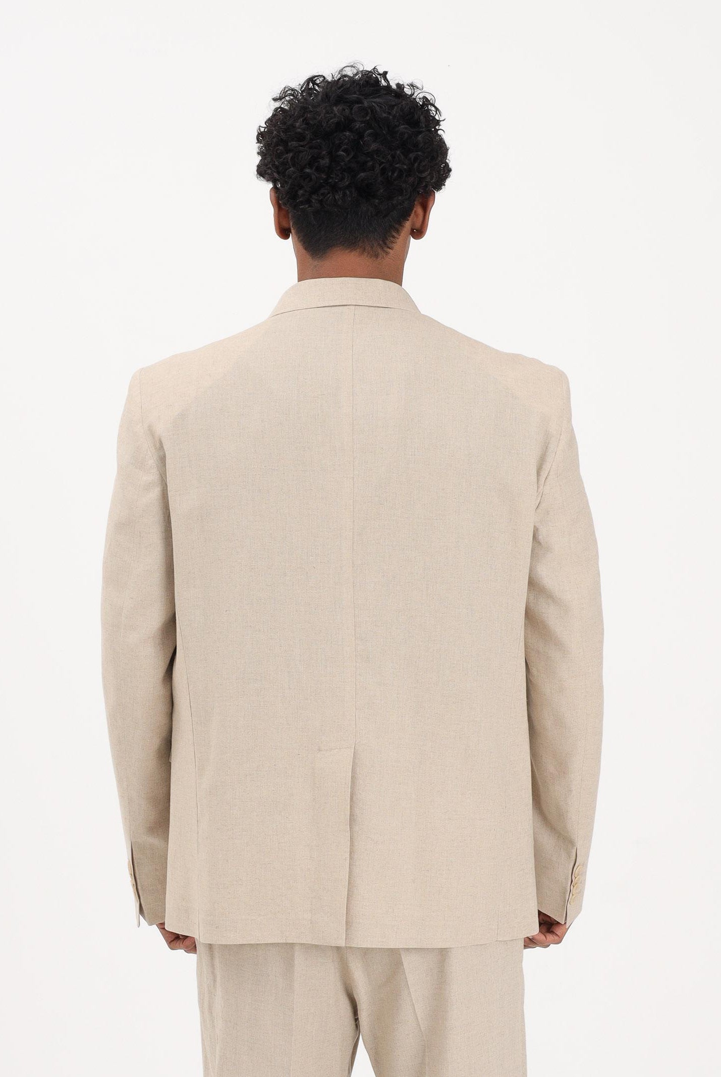 I'M BRIAN Giacca monopetto beige da uomo GIA3666 0025 I'M BRIAN