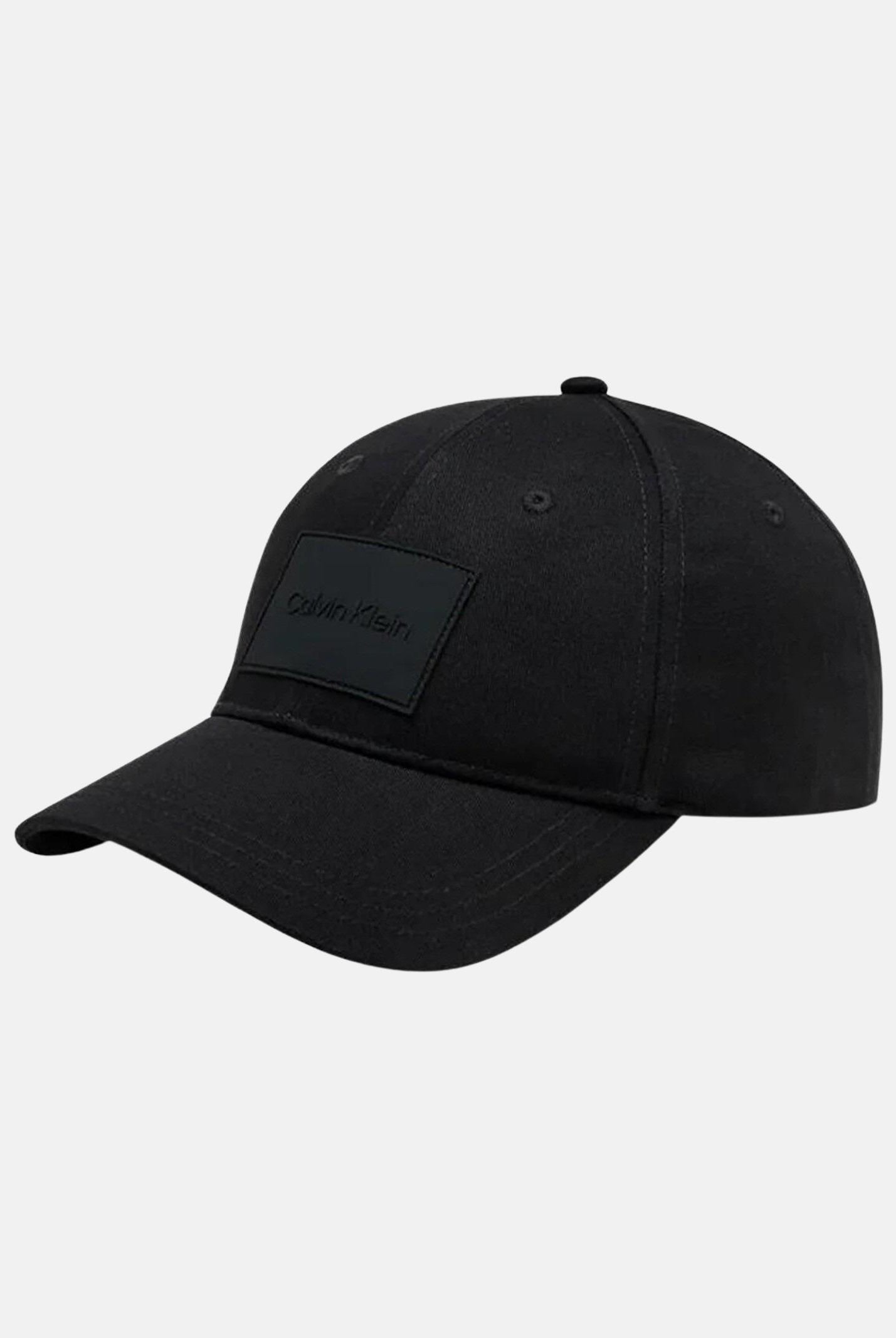 CALVIN KLEIN Cappello con visiera nero per uomo e donna rifinito da patch logo K50K511296 BEH CALVIN KLEIN