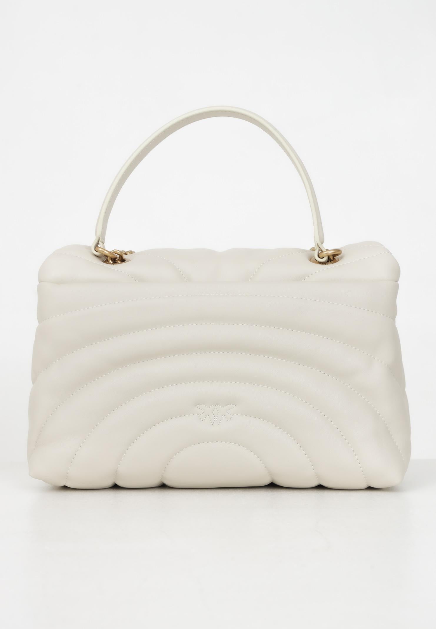 PINKO Borsa a tracolla Classic Love Bag Puff panna da donna 100038A1EX Z14Q PINKO