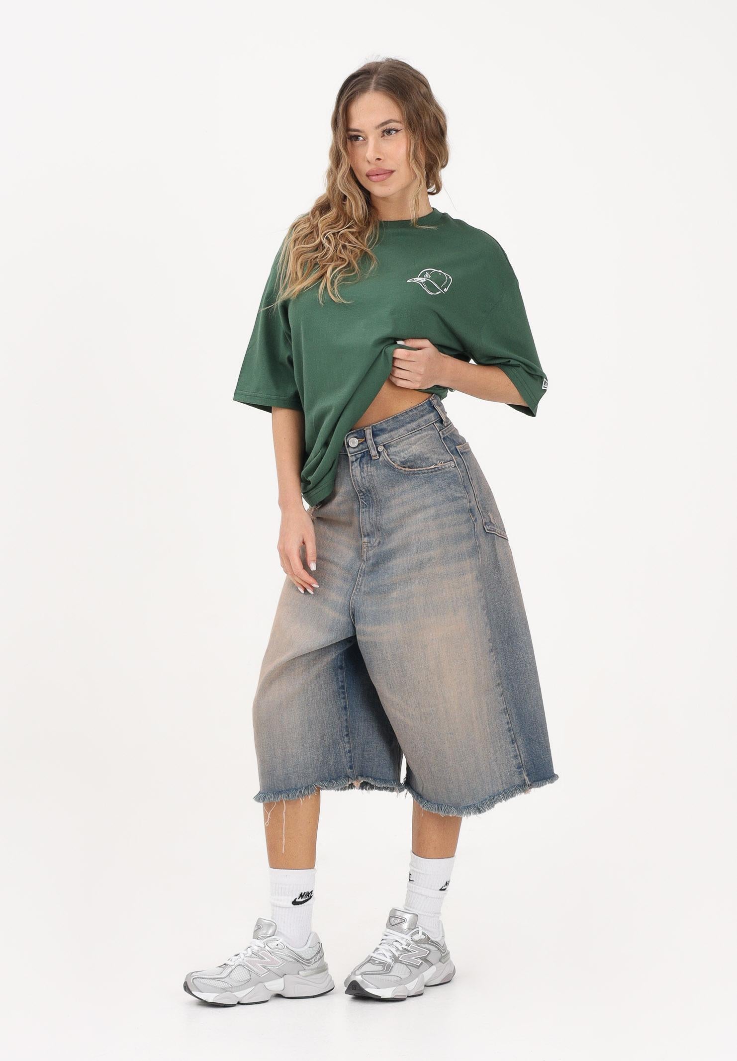 NEW ERA T-shirt a manica corta Oversized LA Dodgers MLB Baseball Graphic verde per uomo e donna 60771578 . NEW ERA