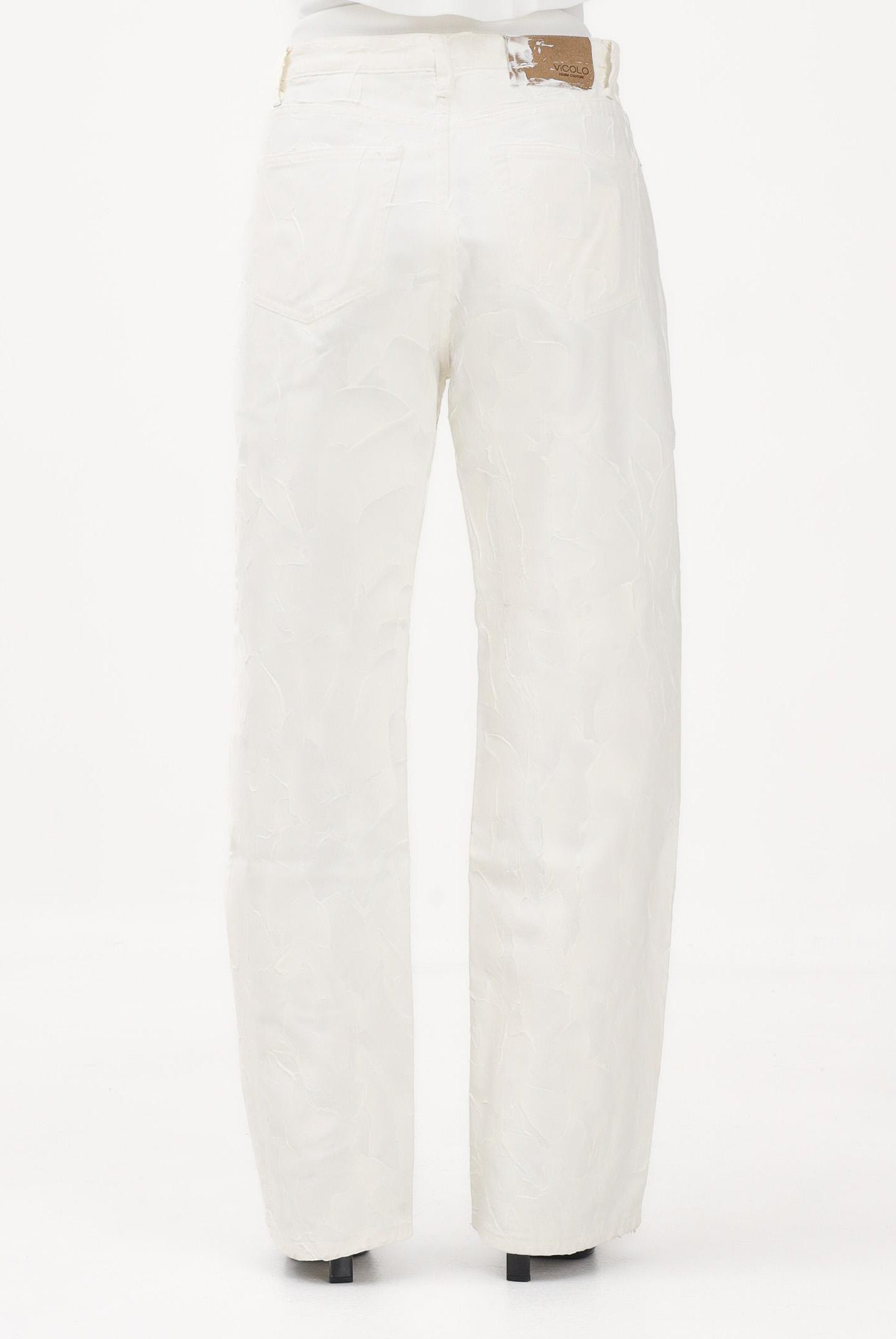 VICOLO Jeans Icon Alex bianco da donna DAB5101 DEBI VICOLO