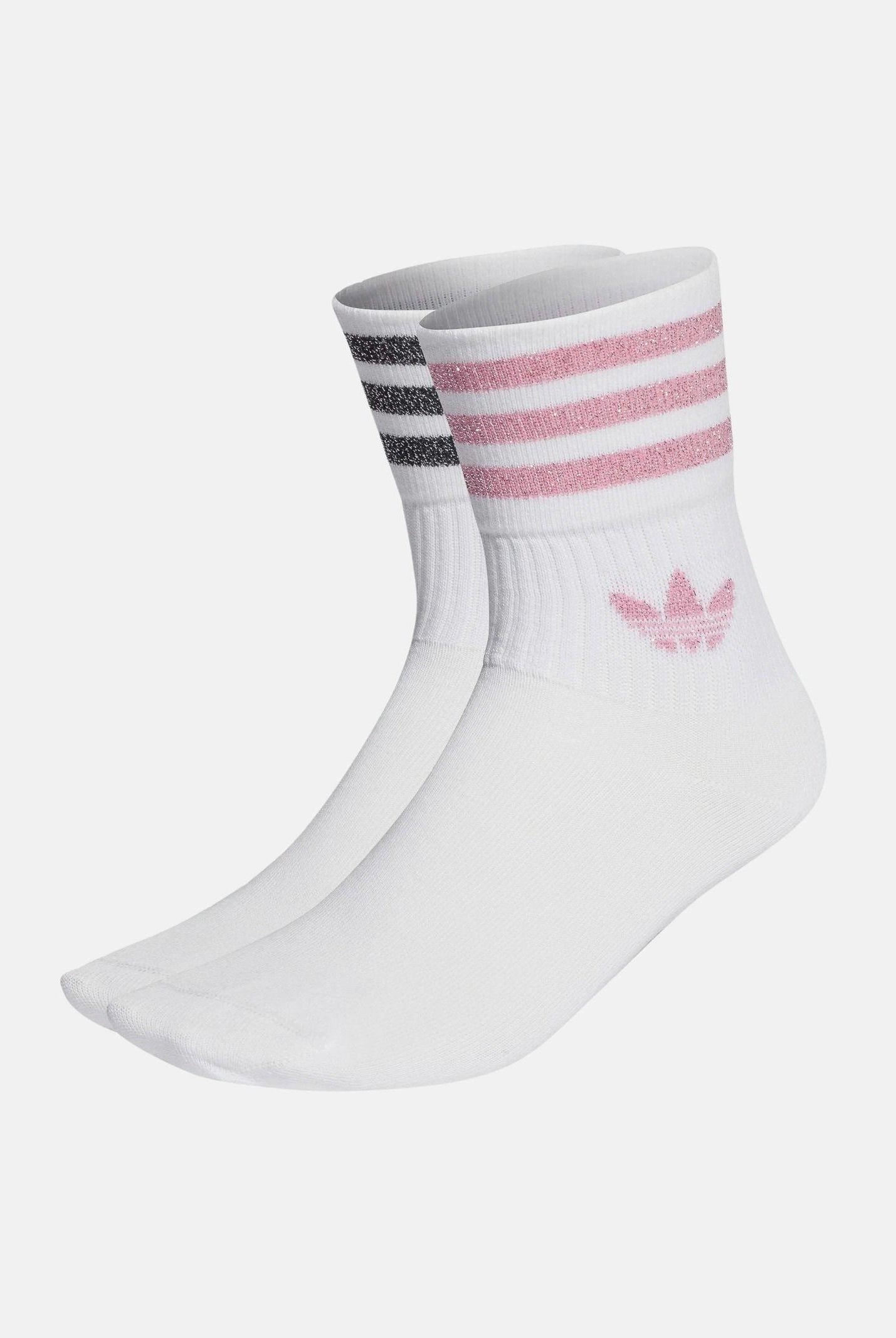 ADIDAS ORIGINALS Calzini (2paia) Glitter bianchi da donna HK0301 . ADIDAS ORIGINALS