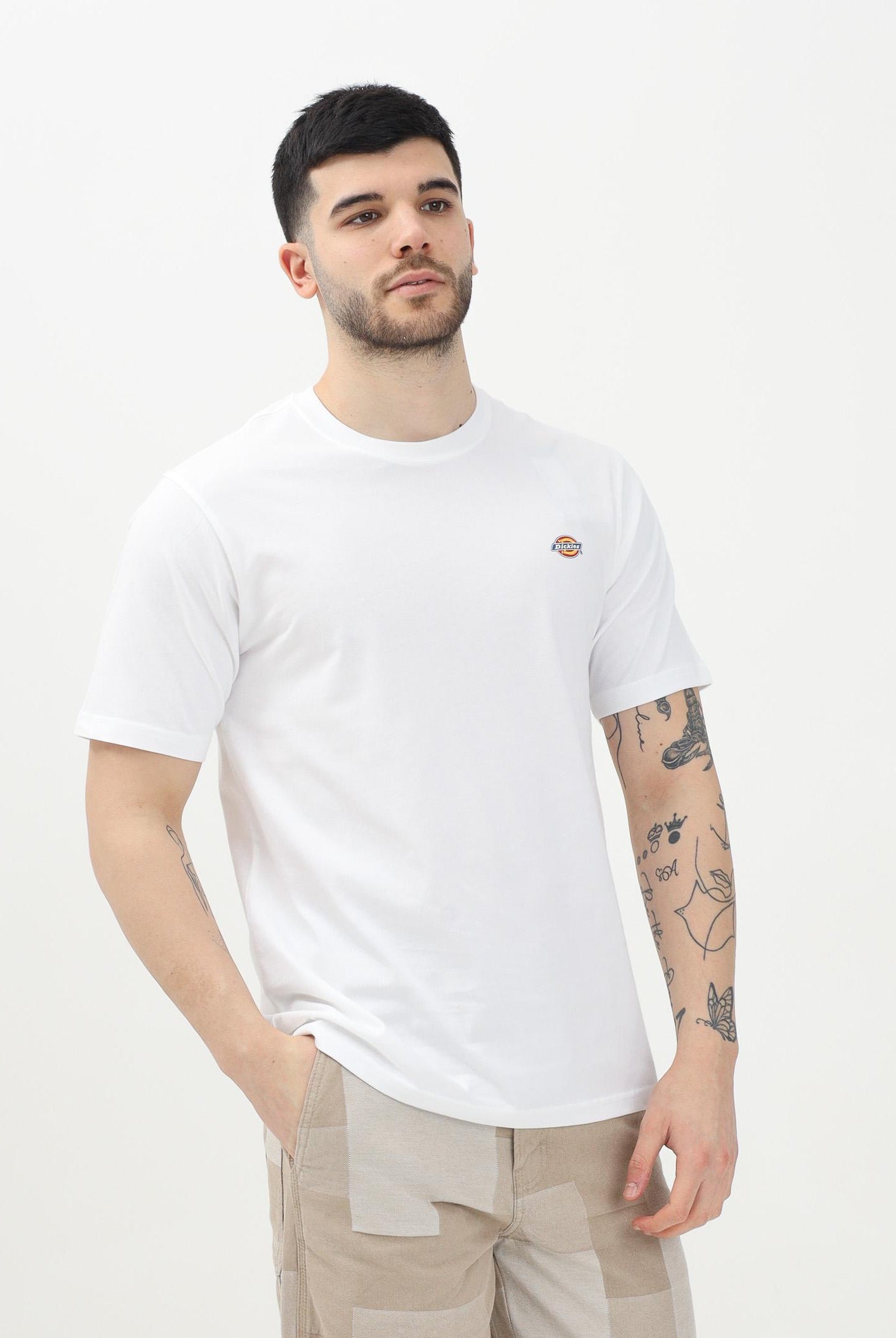 DICKIES T-shirt a manica corta Mapleton bianca da uomo DK0A4XDBWHX1 DIckies