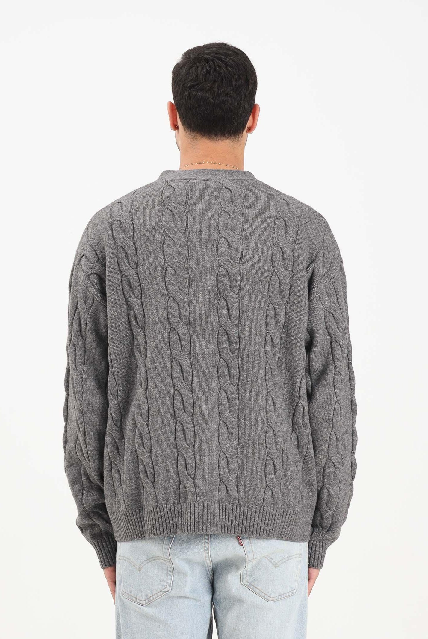 NEW ERA Cardigan New York Yankees MLB grigio per uomo e donna 60758743 . NEW ERA