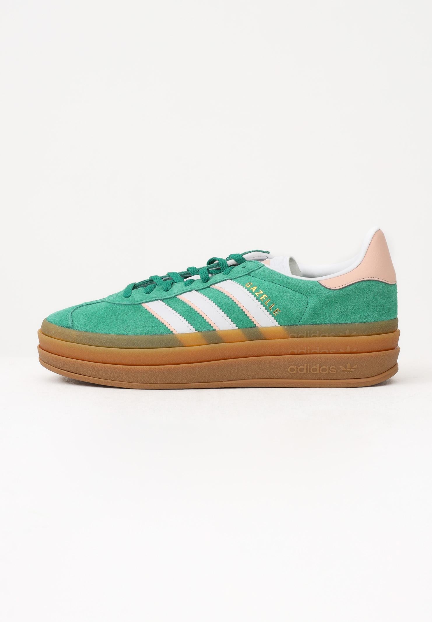 ADIDAS ORIGINALS Sneakers Gazelle Bold verdi da donna IH6455 . ADIDAS ORIGINALS