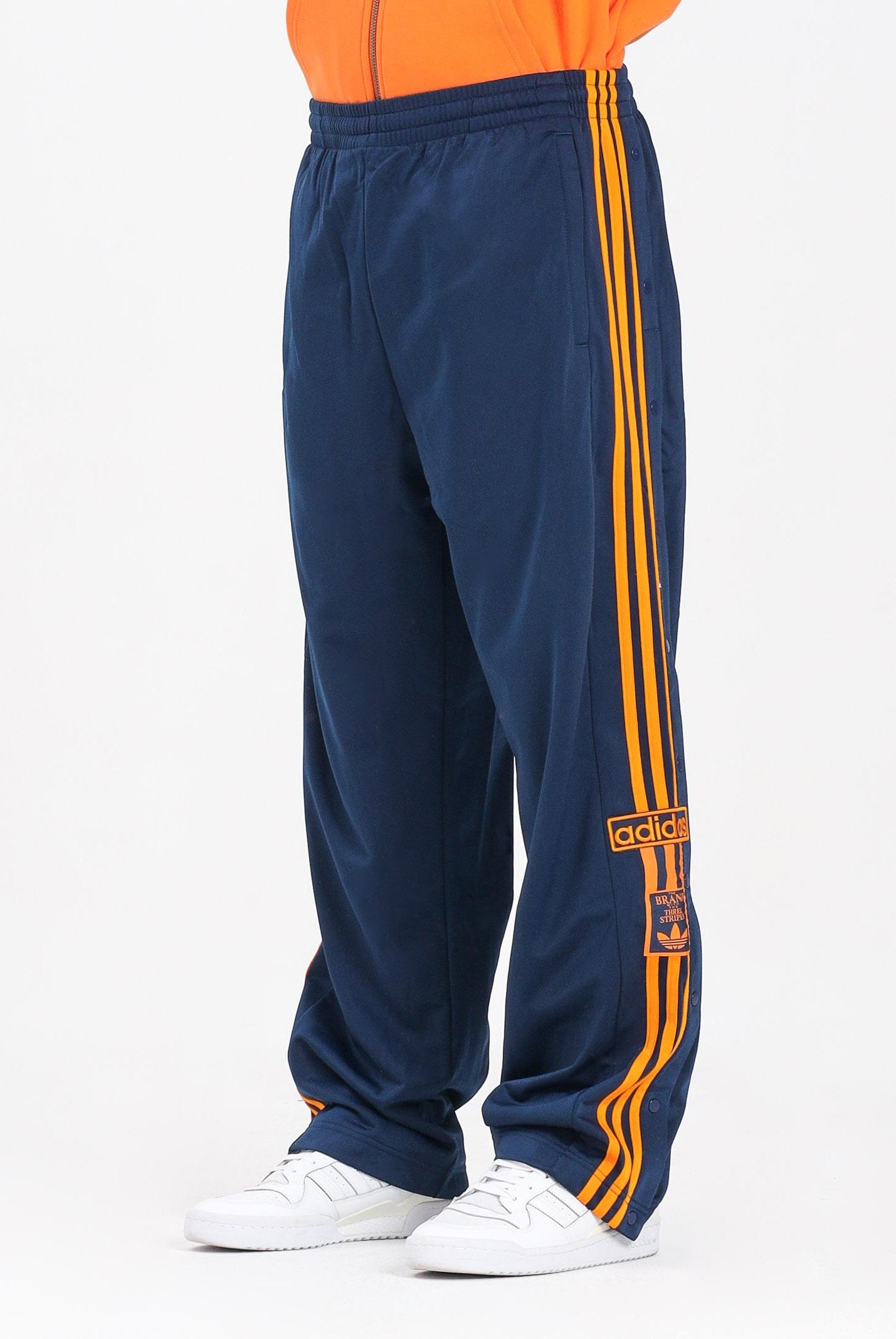 ADIDAS ORIGINALS Pantalone sportivo Adibreak blu e arancione da uomo KD6663 ADIDAS ORIGINALS