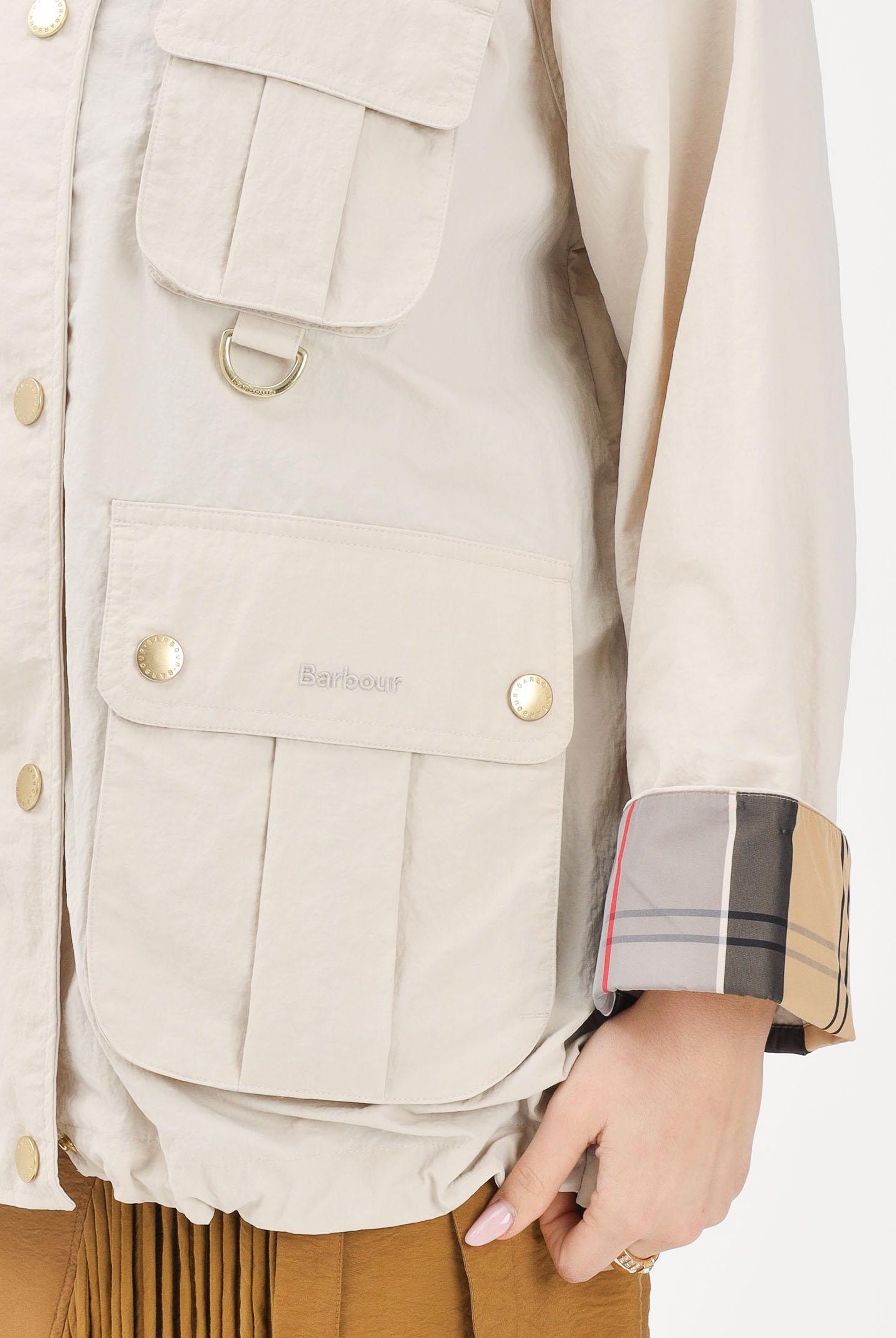 BARBOUR Giacca a vento Debbie beige da donna 261-LSP0301 CR11 BARBOUR