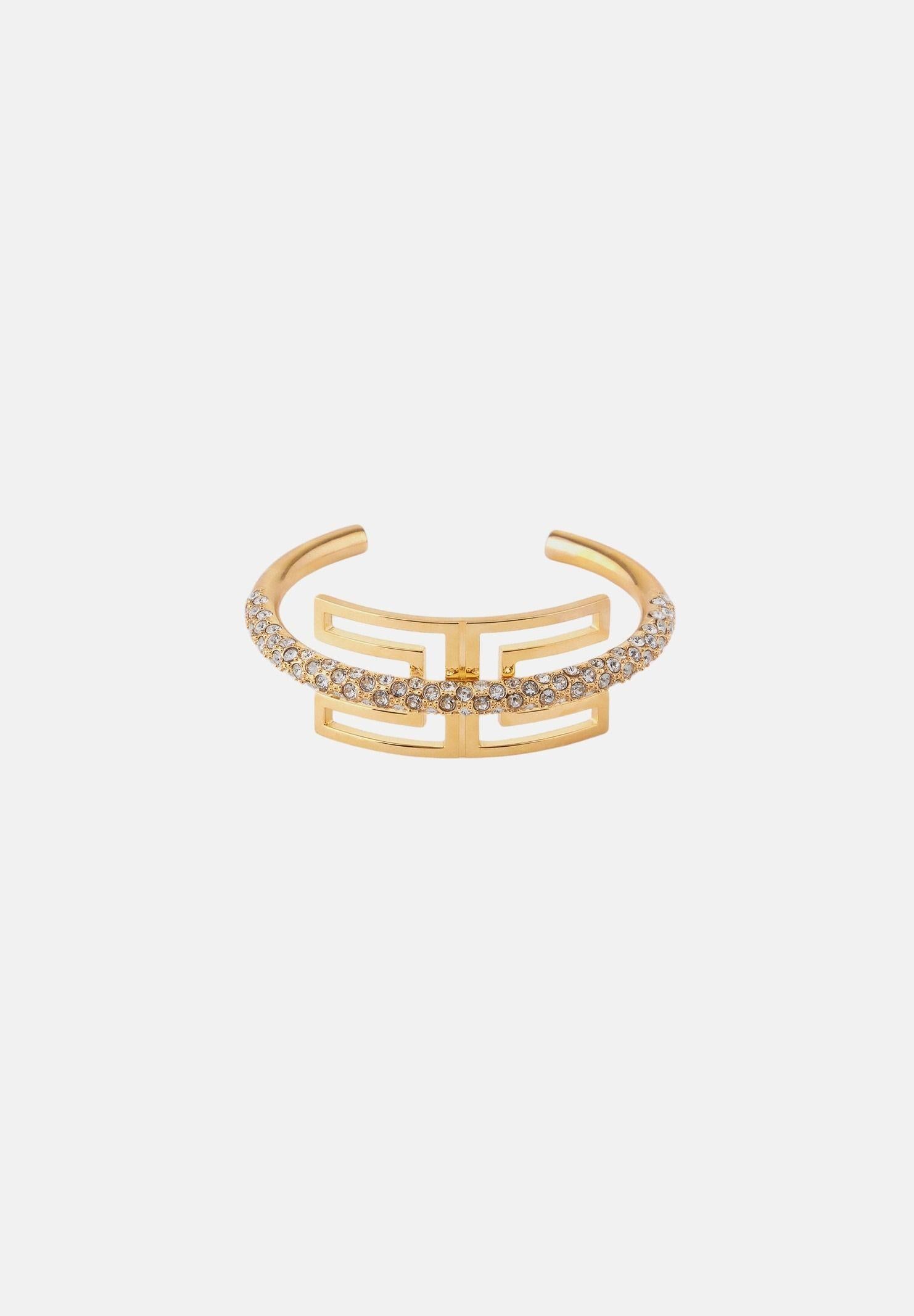 ELISABETTA FRANCHI Bracciale oro da donna con strass BC51B62E2 U95 ELISABETTA FRANCHI