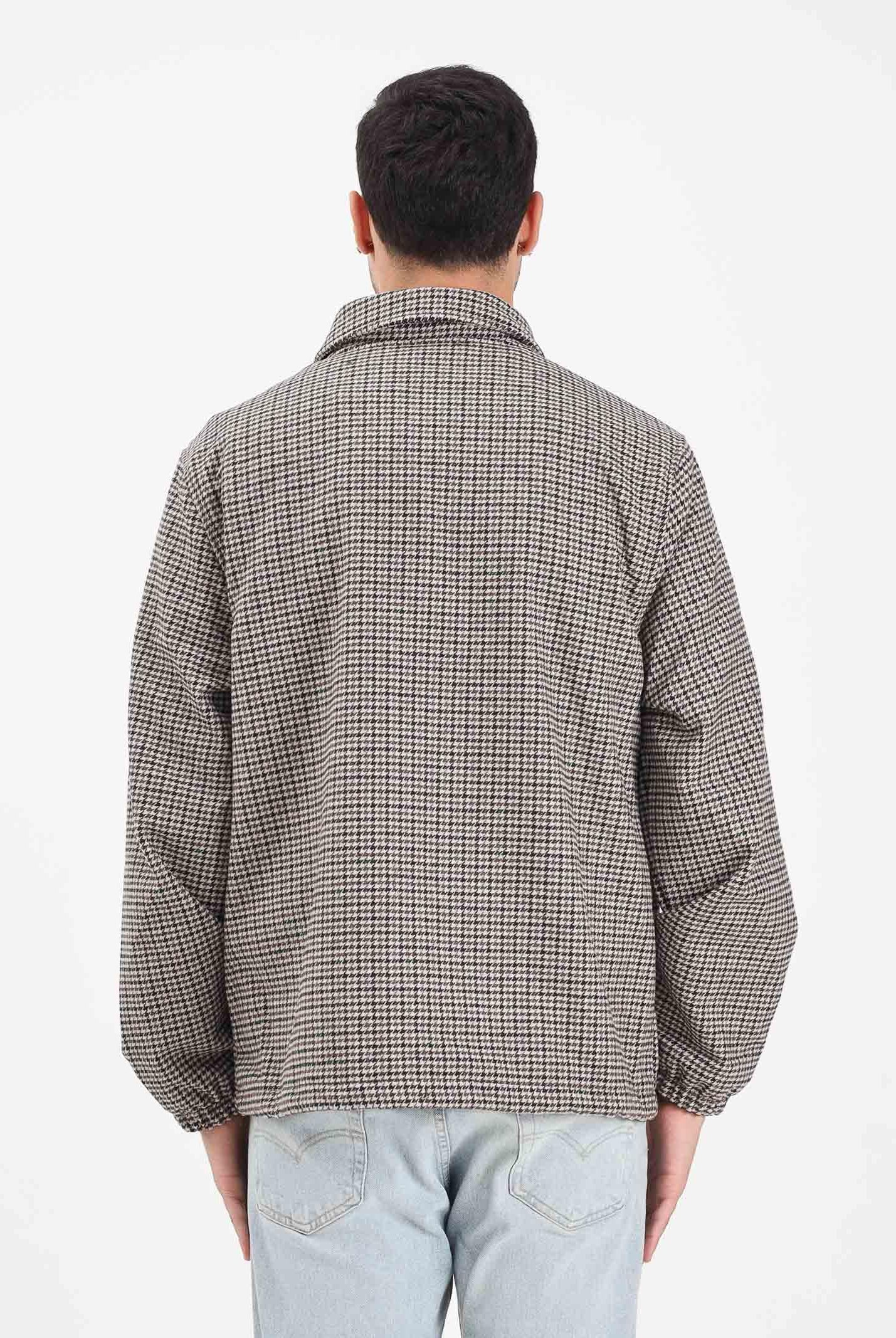 NEW ERA Giacca a quadri MLB dei New York Yankees nei toni del marrone per uomo e donna 60758728 . NEW ERA