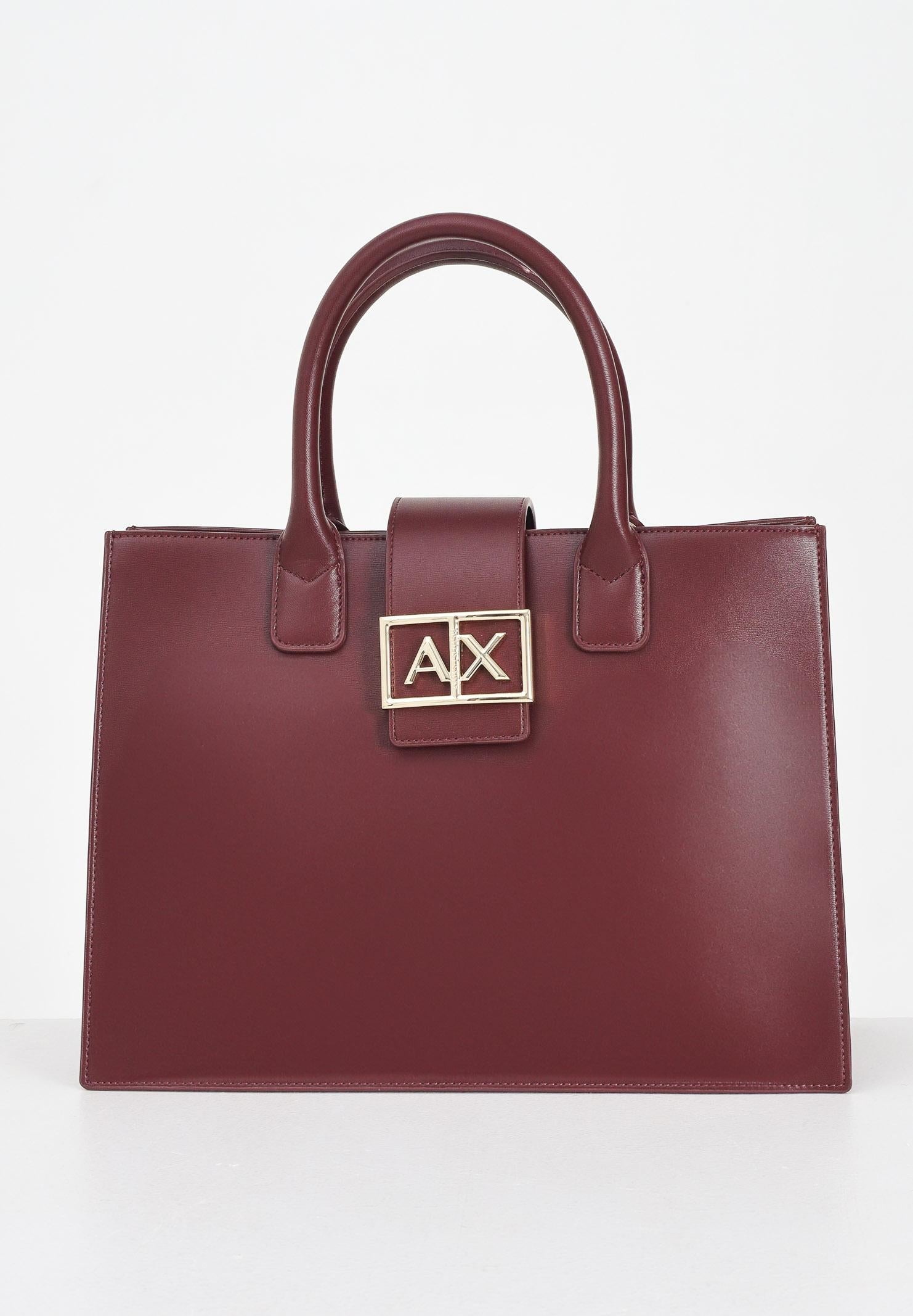ARMANI EXCHANGE Shopper bordeaux da donna XW000305AF12039 UA343 ARMANI EXCHANGE