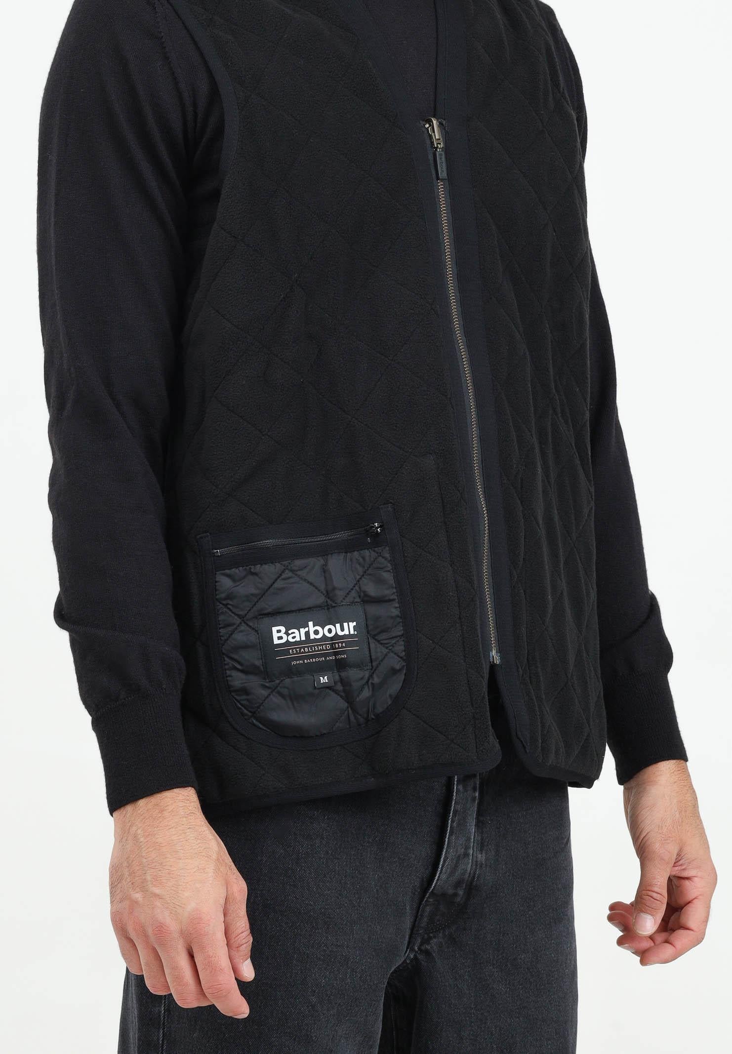 BARBOUR Giubbotto smanicato / fodera nero da uomo 242-MLI0002MLI BK91 BARBOUR