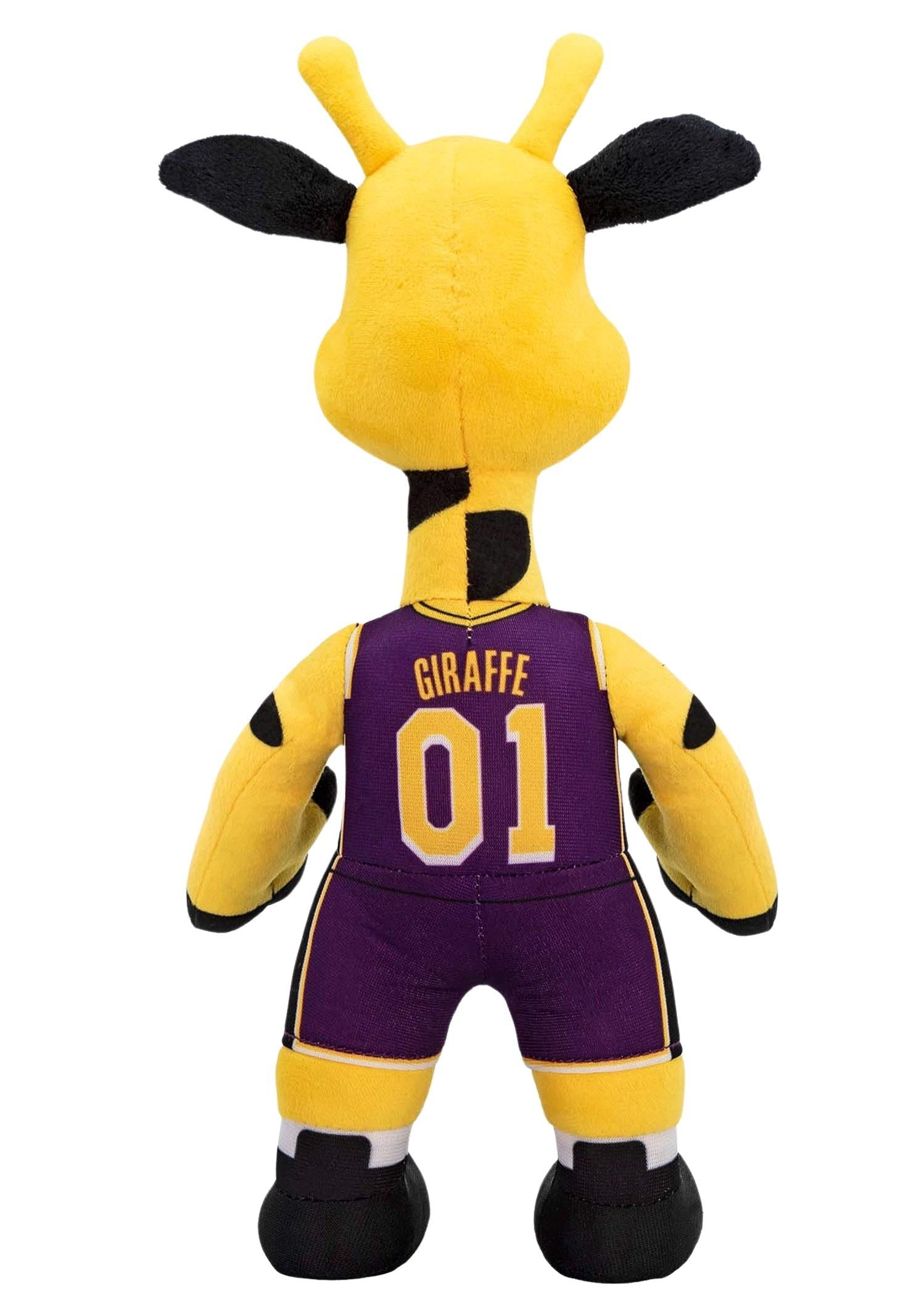 Peluche LA Lakers Giraffe 10'' Mascot Plush Figure P1-NBA-LAK-MASX LOS ANGELES LAKERS BLEACHER CREATURES