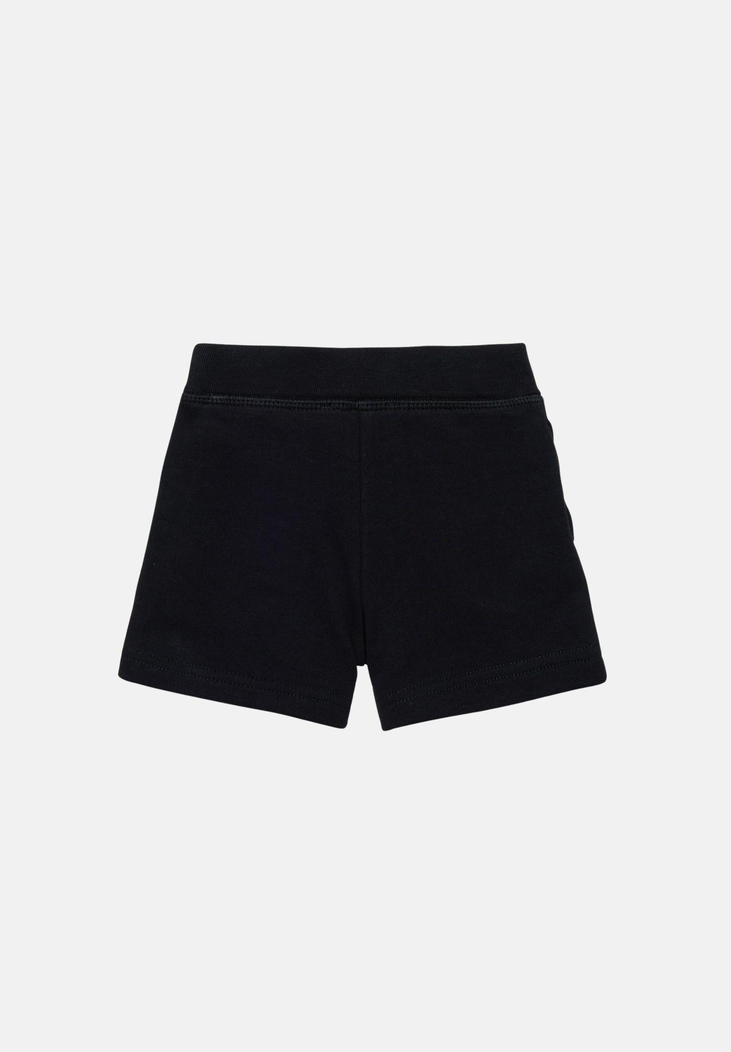 DSQUARED2 Shorts sportivo nero da neonato con logo DQ2871D0094 DQ900 DSQUARED2