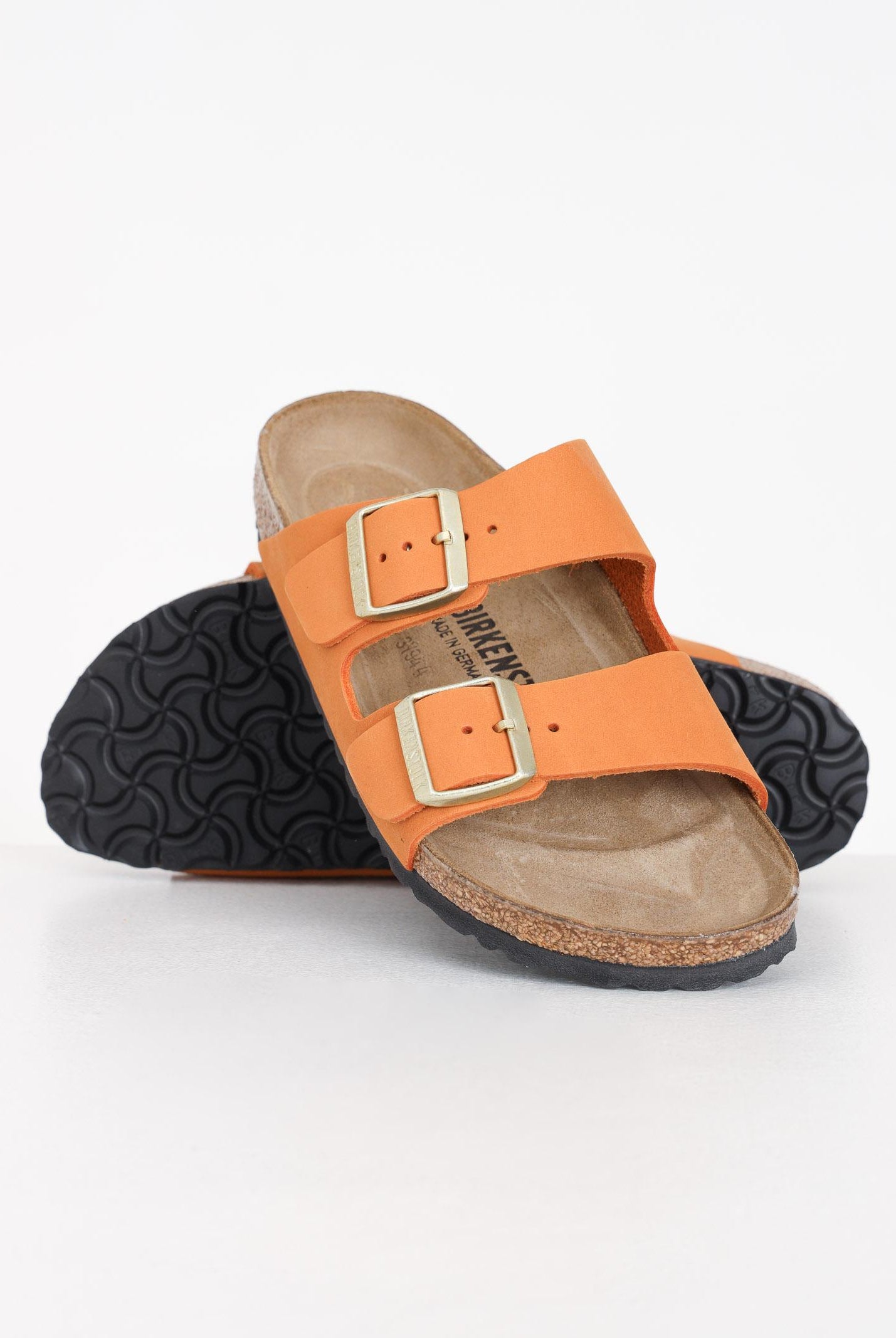 BIRKENSTOCK CiabatteArizona bs burnt orange per uomo e donna 1026732 . BIRKENSTOCK