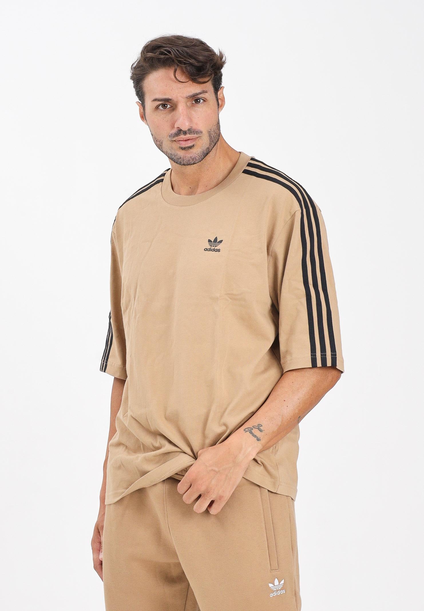 ADIDAS ORIGINALS T-shirt a manica corta Adicolor Oversized beige da uomo JY1397 ADIDAS ORIGINALS
