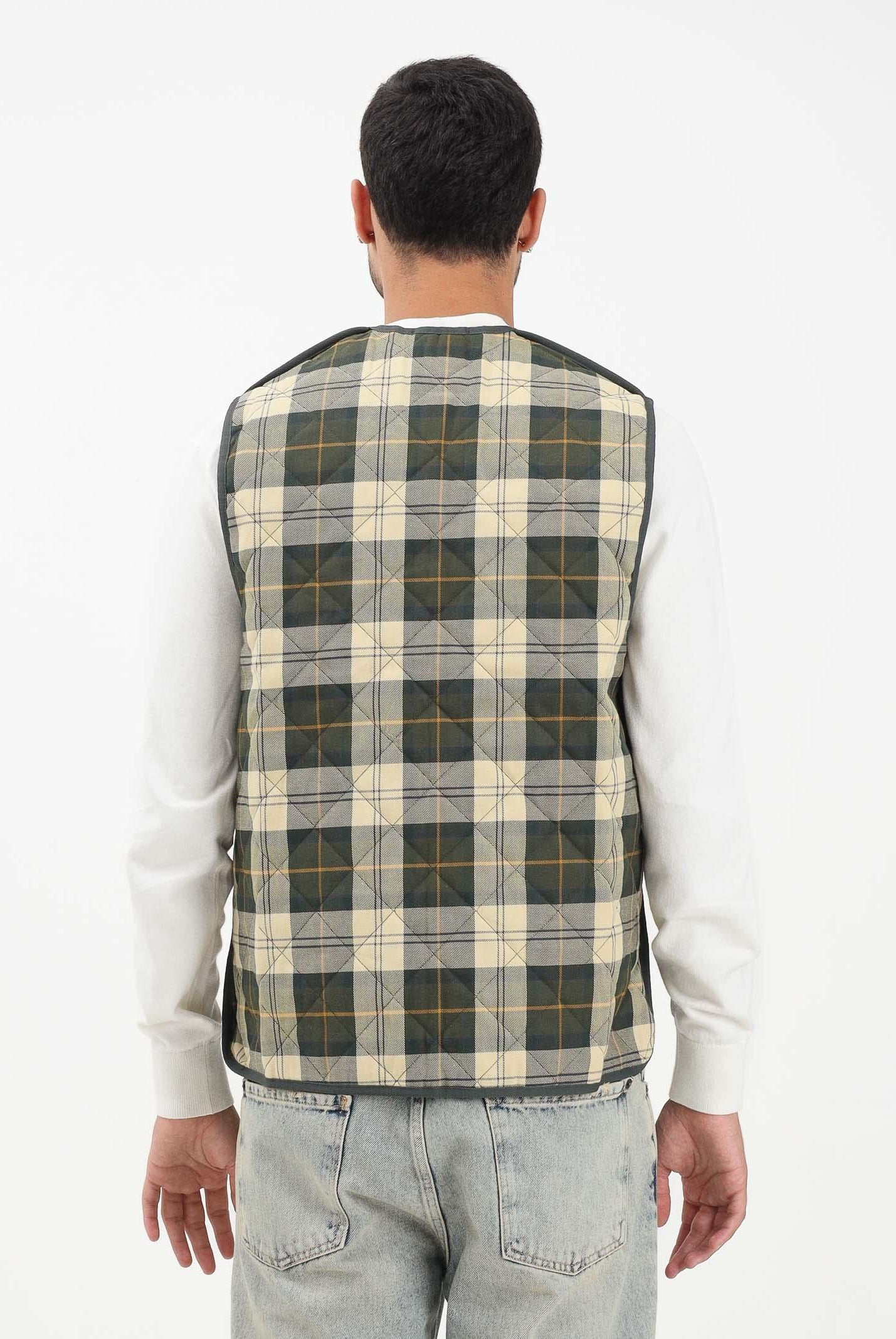 BARBOUR Smanicato verde da uomo compatibile come interno per il giubbotto Bedale 252MMLI0001 GN91 BARBOUR