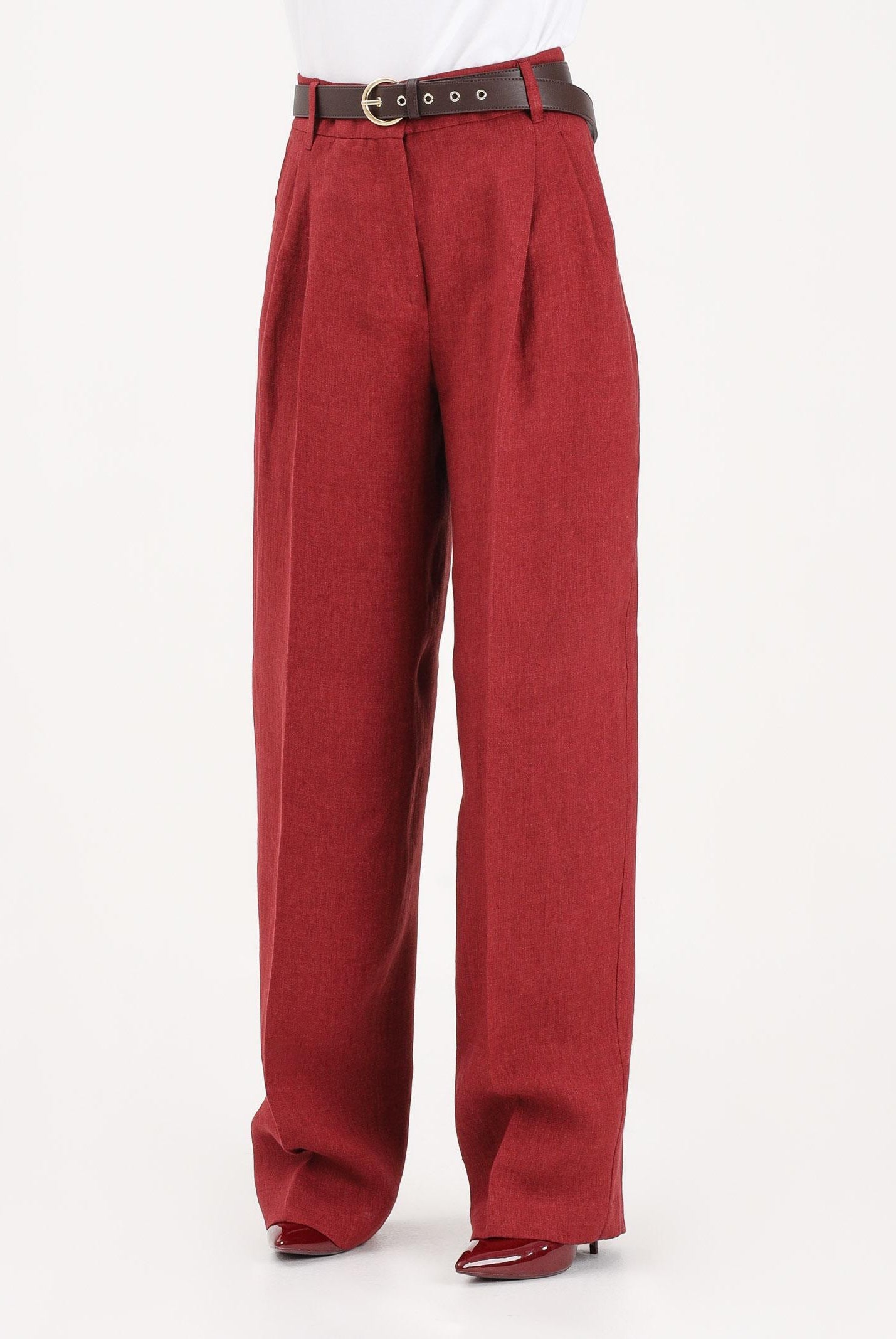 MAX MARA Pantalone MSTSUMERO rosso da donna 2616131032600 035 MAX MARA
