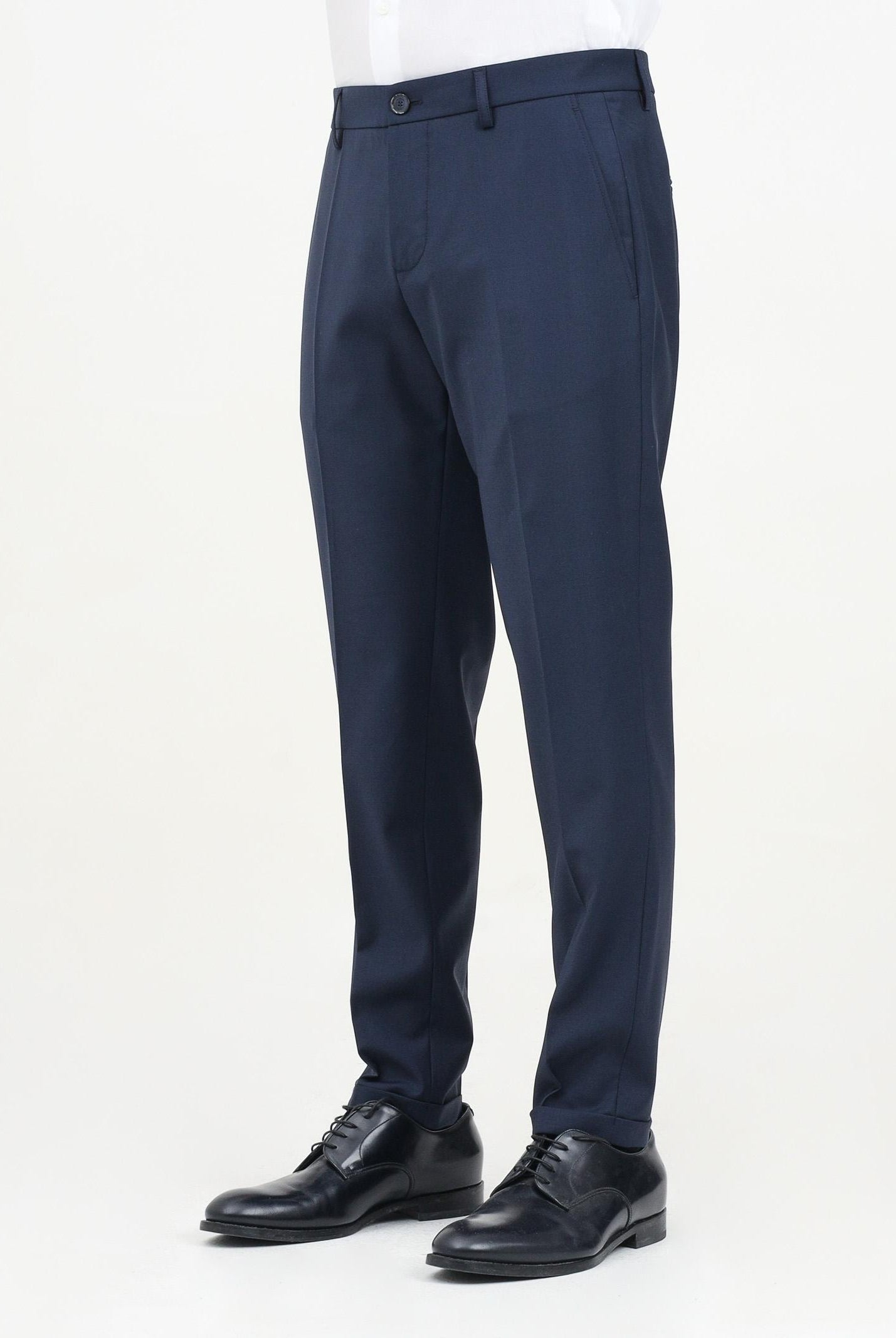 PATRIZIA PEPE Pantalone elegante blu da uomo 5PA429/A1WK C166 PATRIZIA PEPE