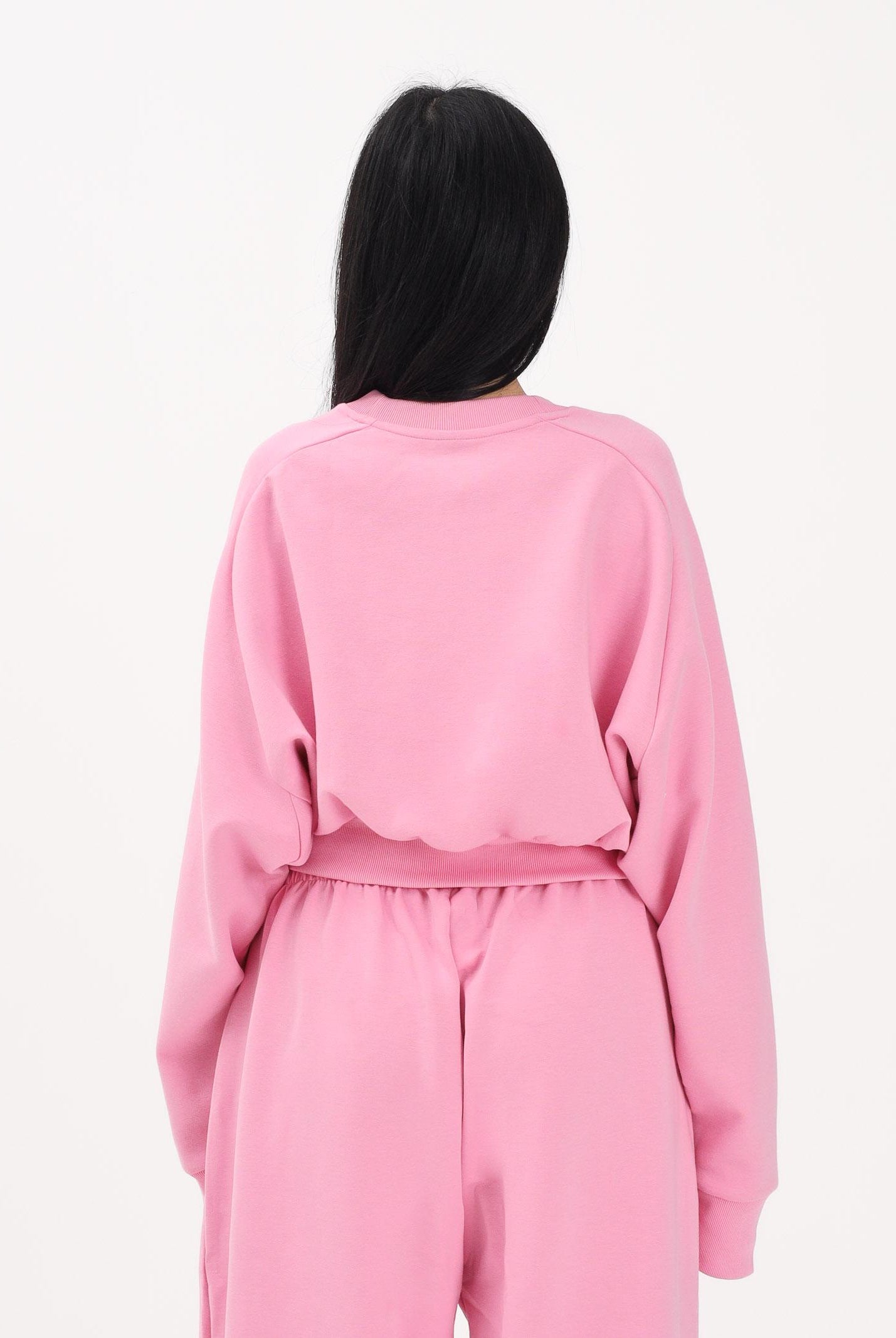 ADIDAS PERFORMANCE Felpa girocollo Soft Lux Loose rosa da donna KA7016 . ADIDAS PERFORMANCE
