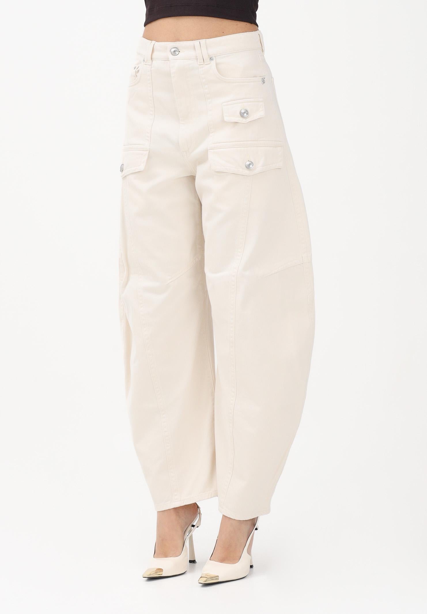 SPORTXMAX Jeans SPXFASHION panna da donna 2612131012600 001 SPORTMAX
