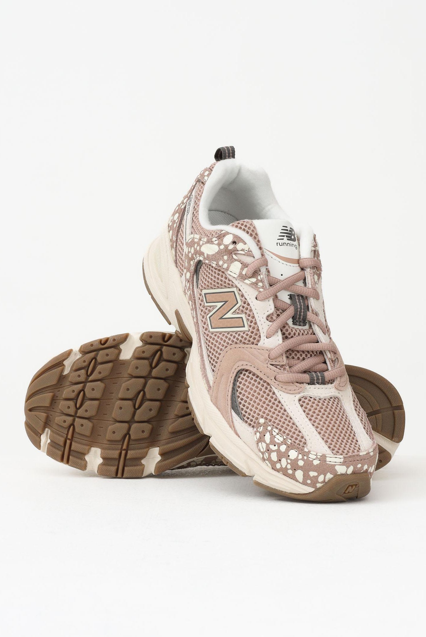 NEW BALANCE Sneakers 530 nude da donna con fantasia U53028U . NEW BALANCE