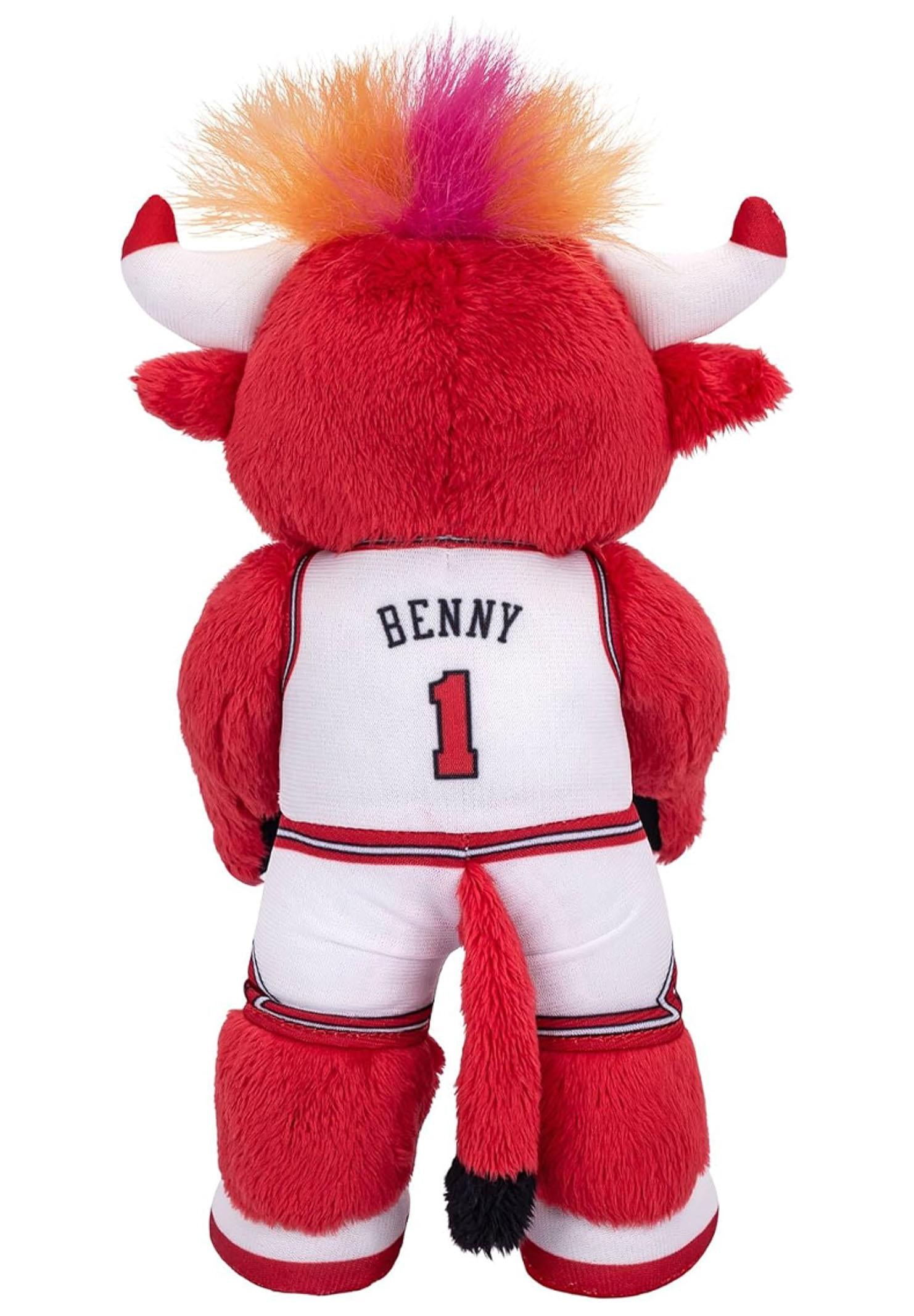 Peluche NBA Chicago Bulls Benny The Bull 10'' Popcorn Plush P1-NBA-BUL-MA8X CHICAGO BULLS BLEACHER CREATURES